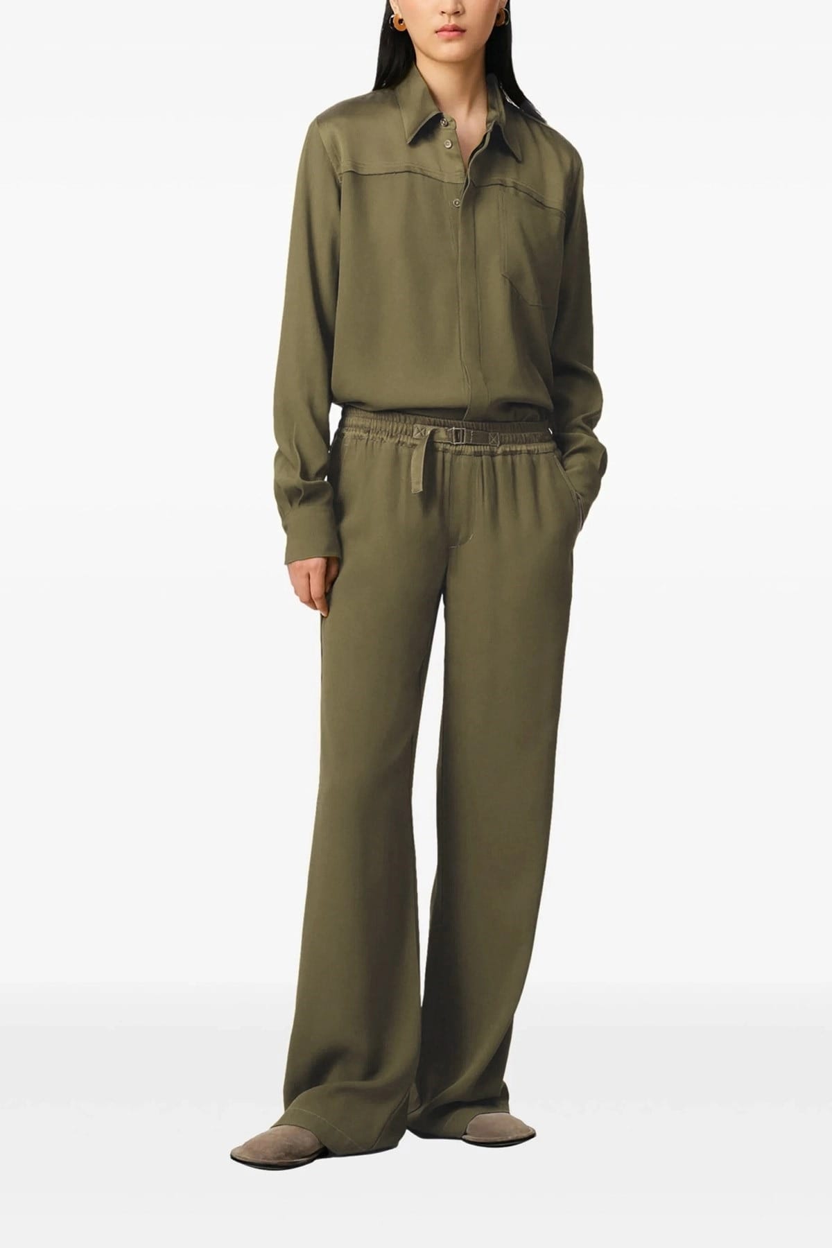 Ami Paris Ami Paris Buckle Pants