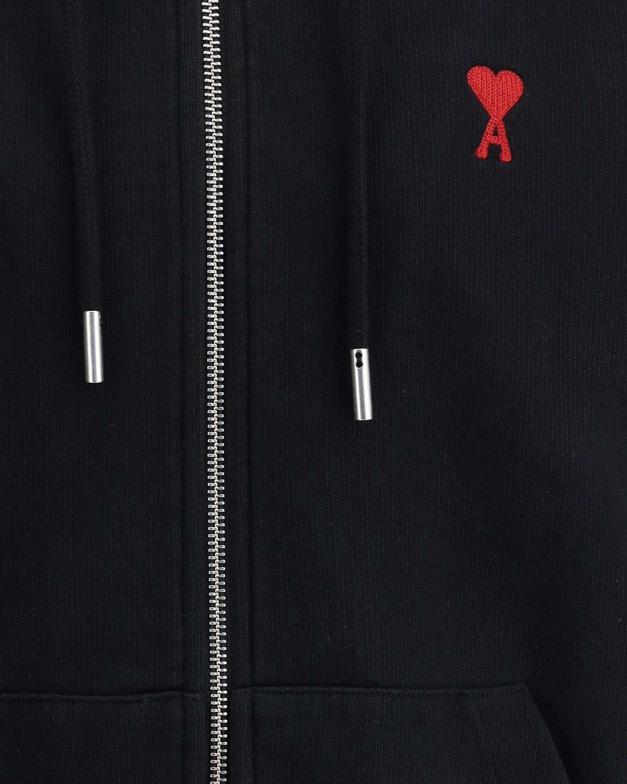 Ami Paris Embroidered Logo Hoodie | Sendegaro