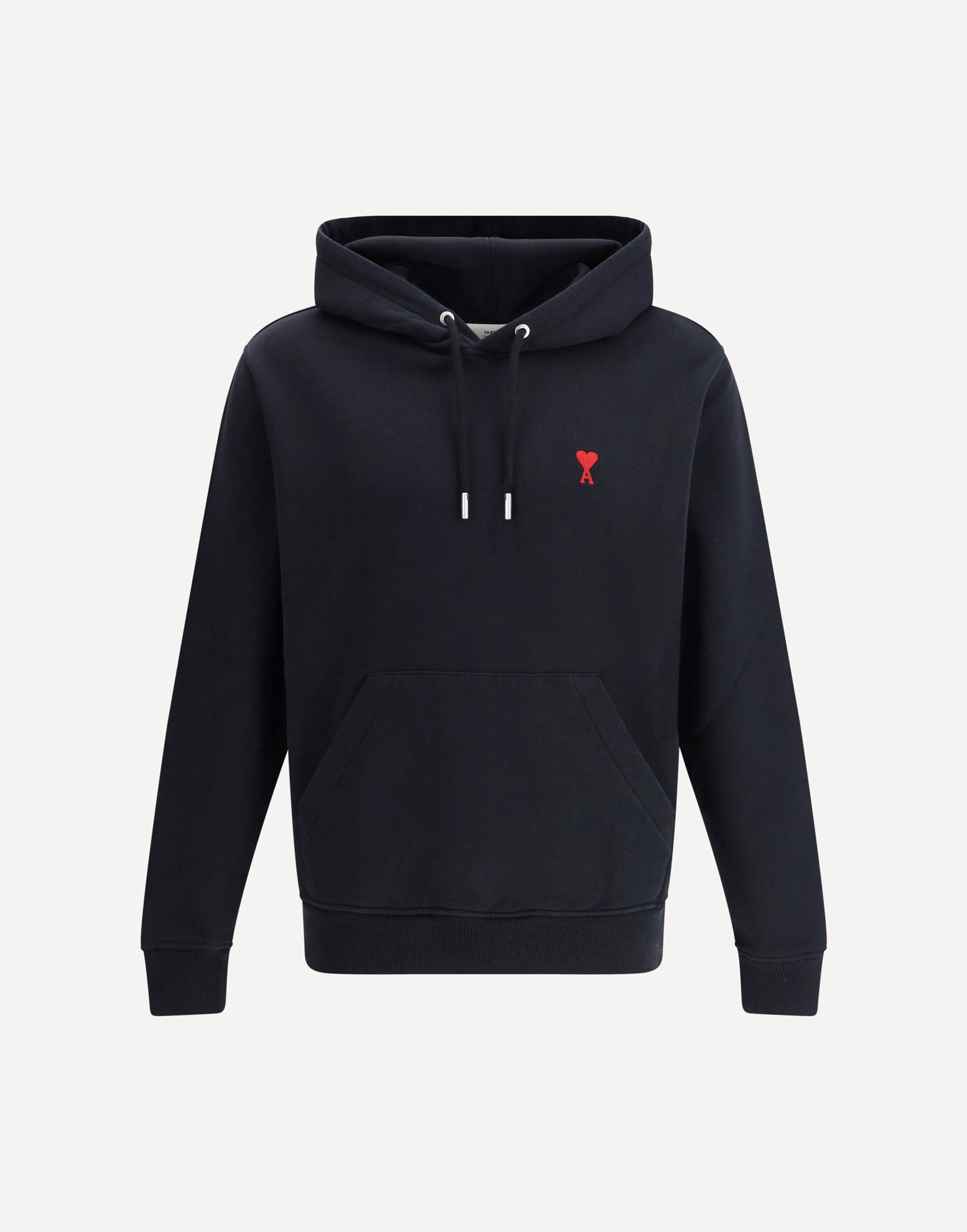 Ami Paris Embroidered Logoed Hoodie
