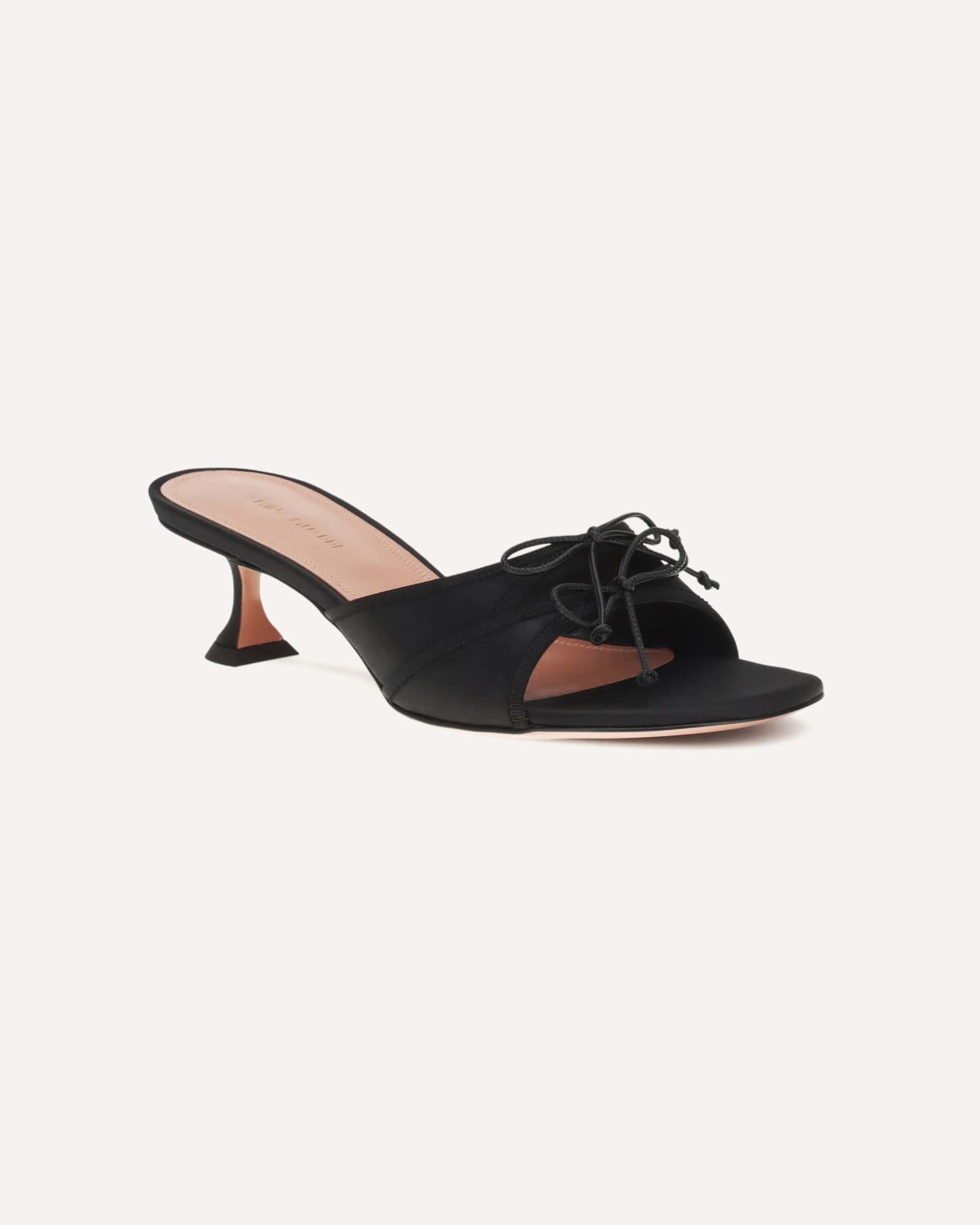 Amina Muaddi Eleonora Mules Sandals - alternate view