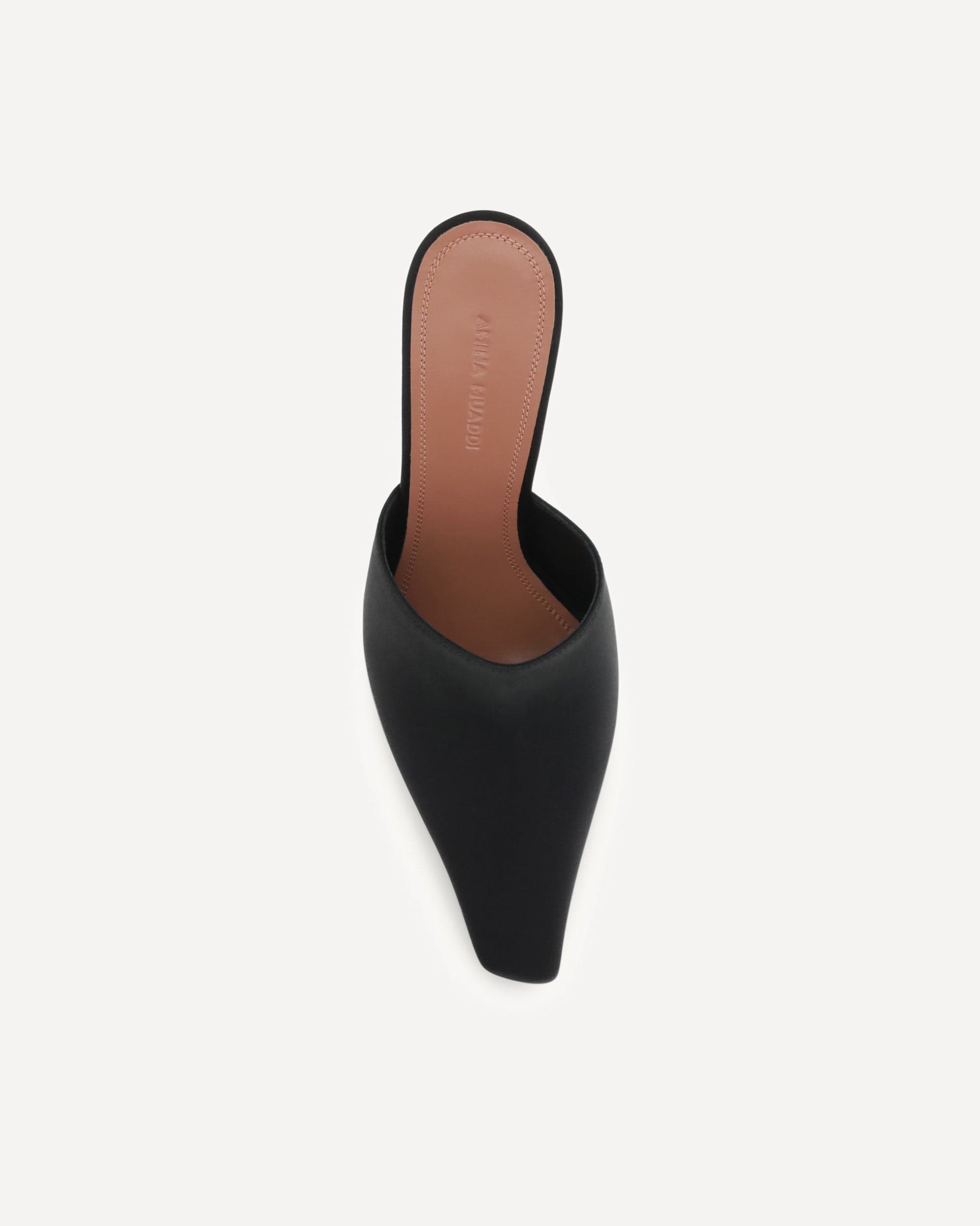 Amina Muaddi Amina Muaddi Jamie Mules Sandals Angled Heel