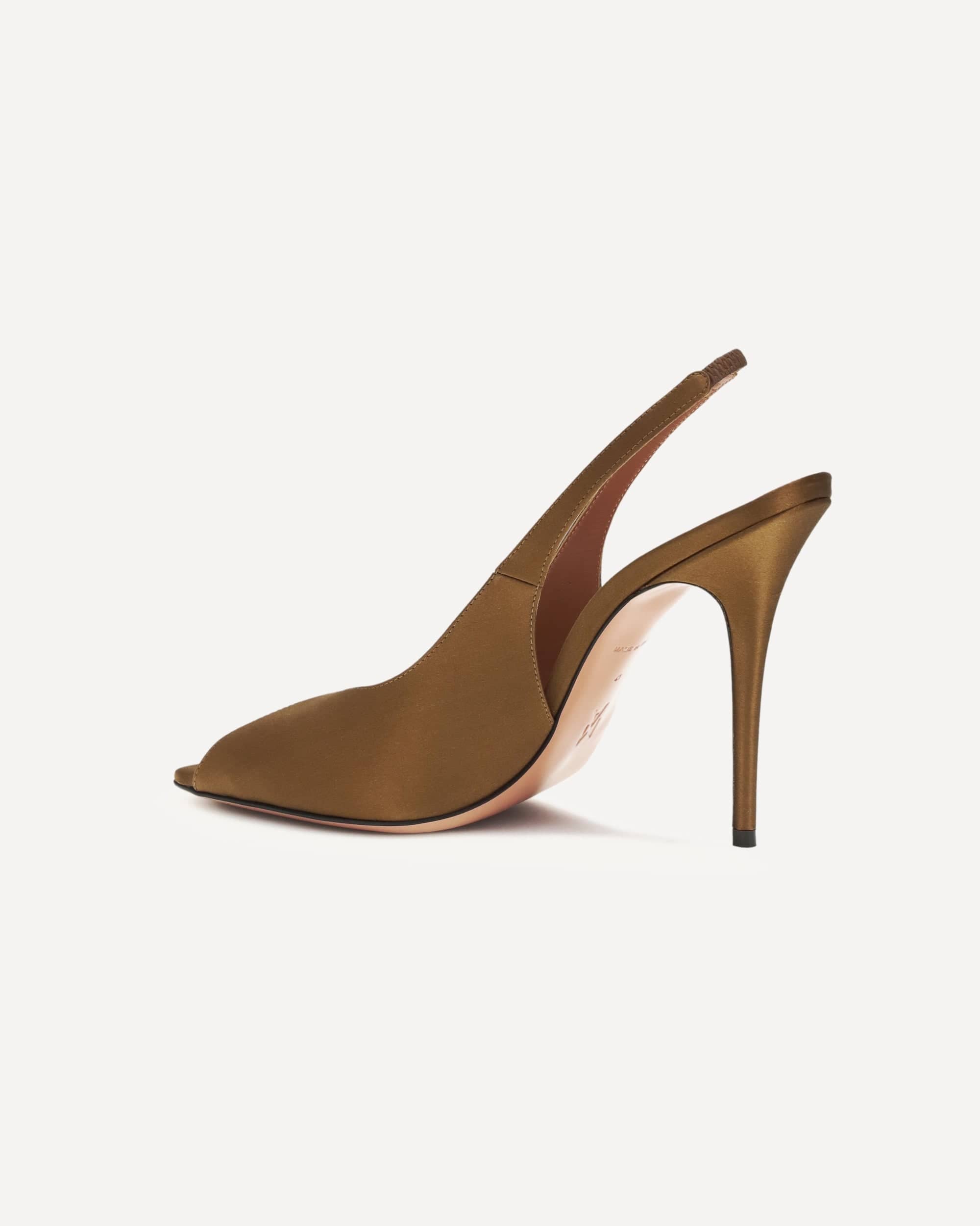 Amina Muaddi Kristina Slingback Sandals