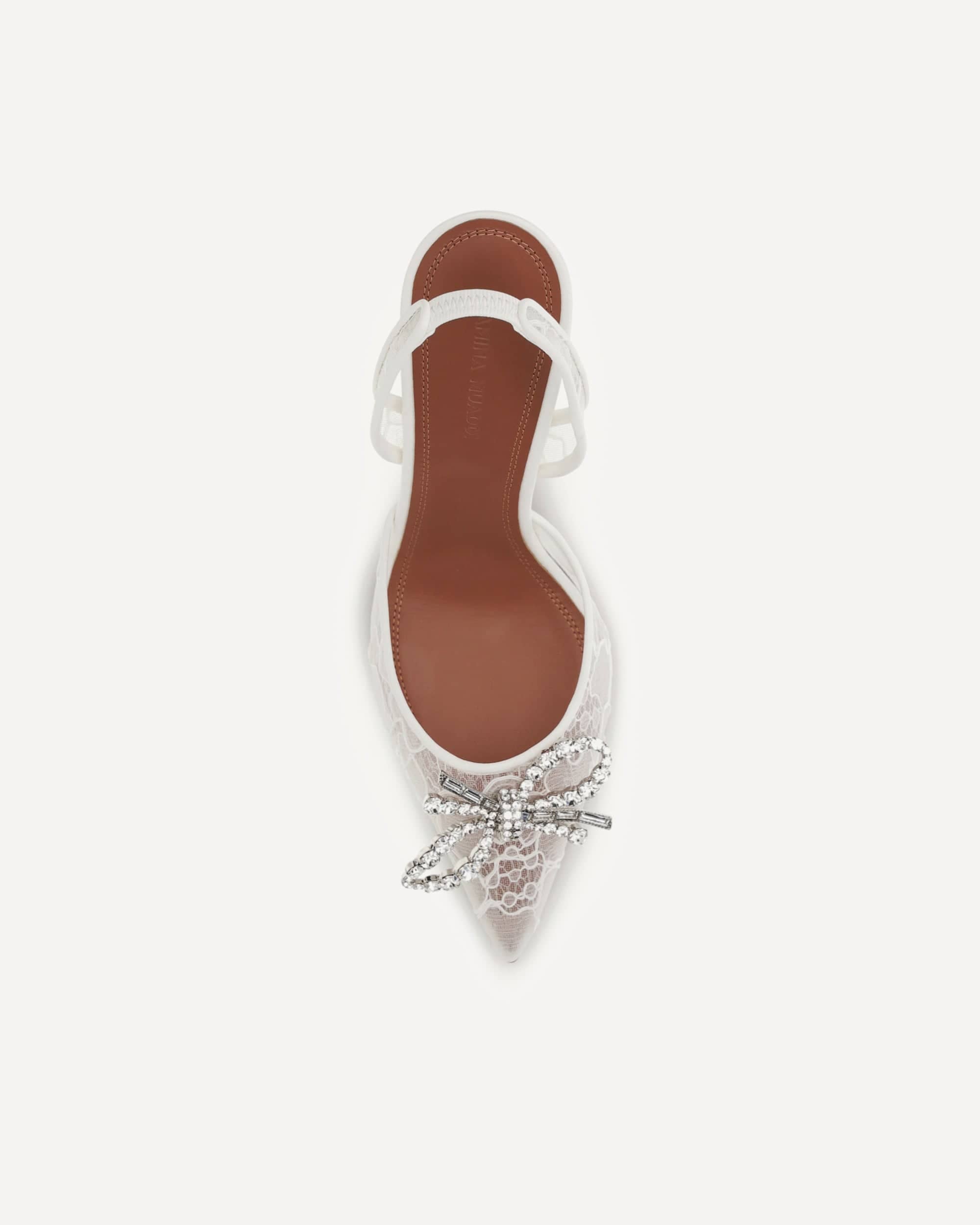 Amina Muaddi Rosie Slingback Sandals