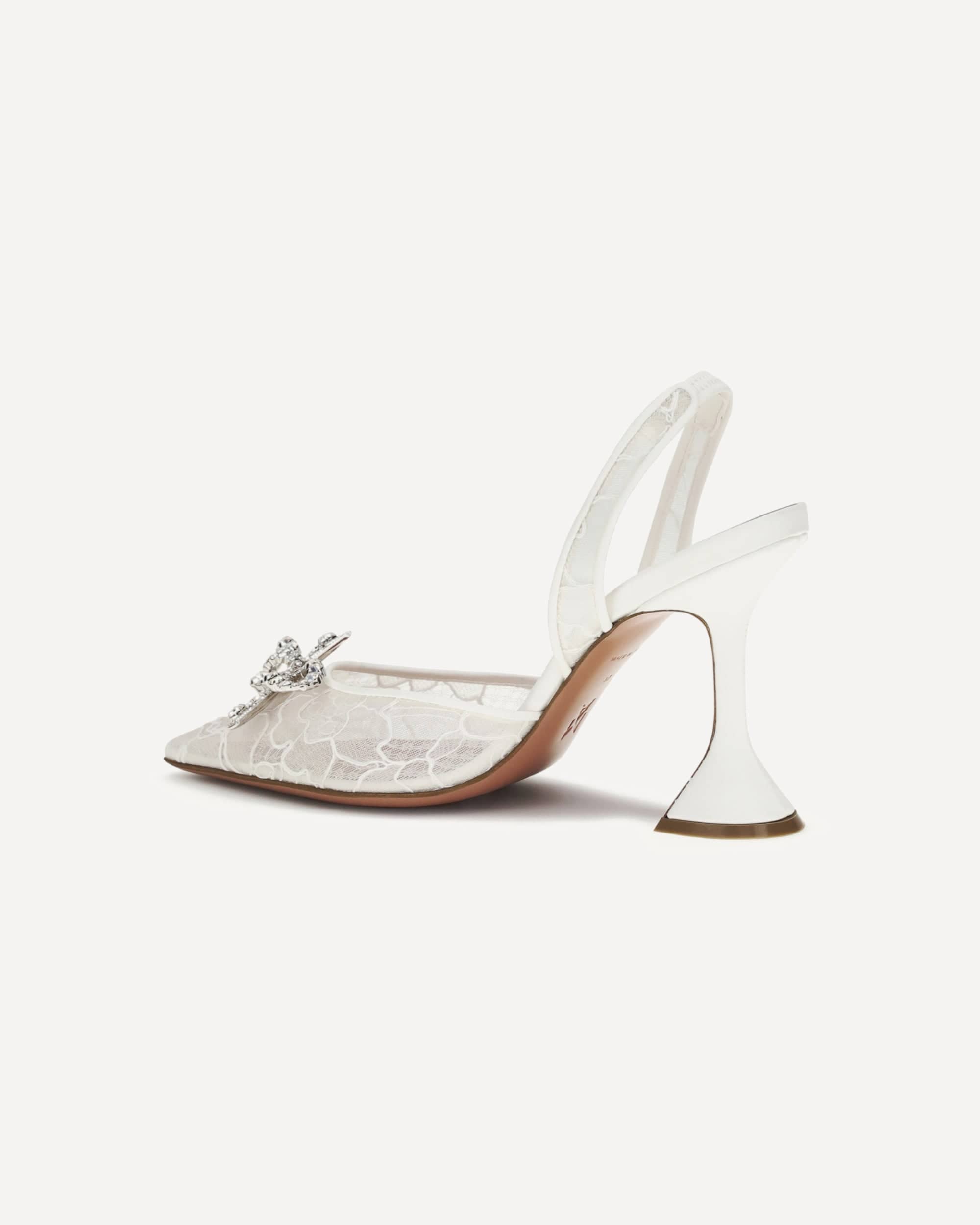 Amina Muaddi Rosie Slingback Sandals