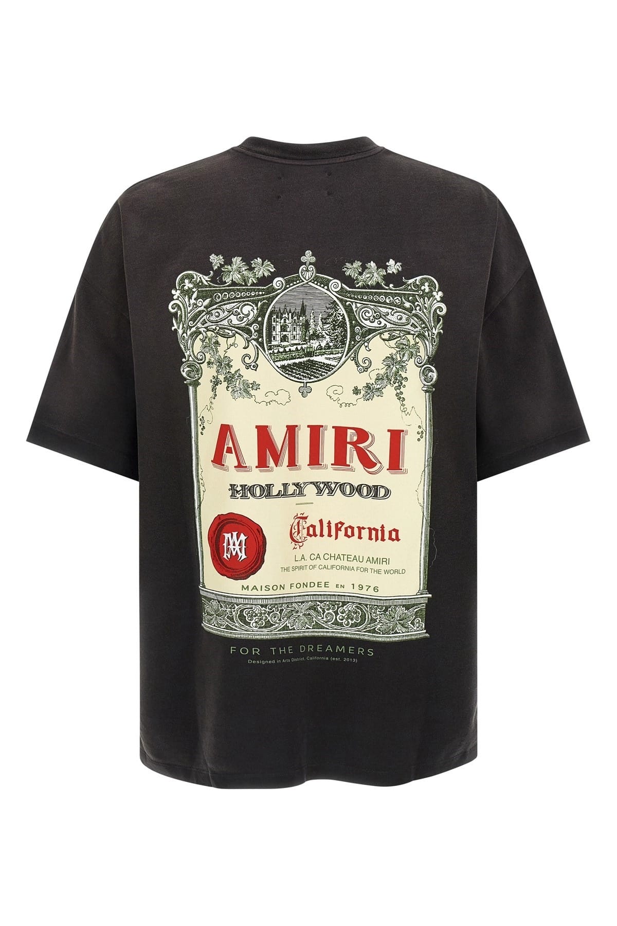 Amiri Amiri Chateau Stamp T-Shirt