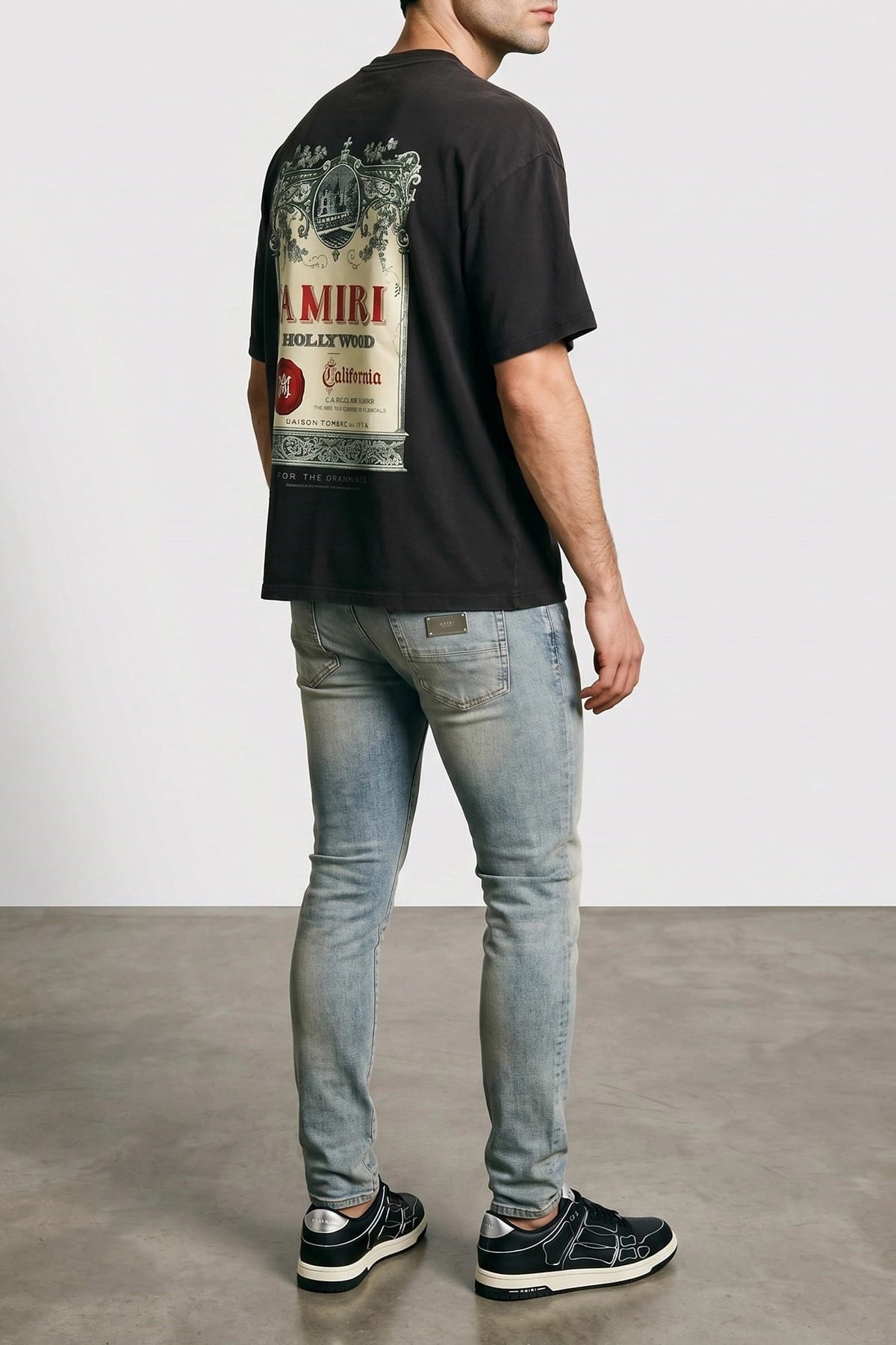 Amiri Amiri Chateau Stamp T-Shirt