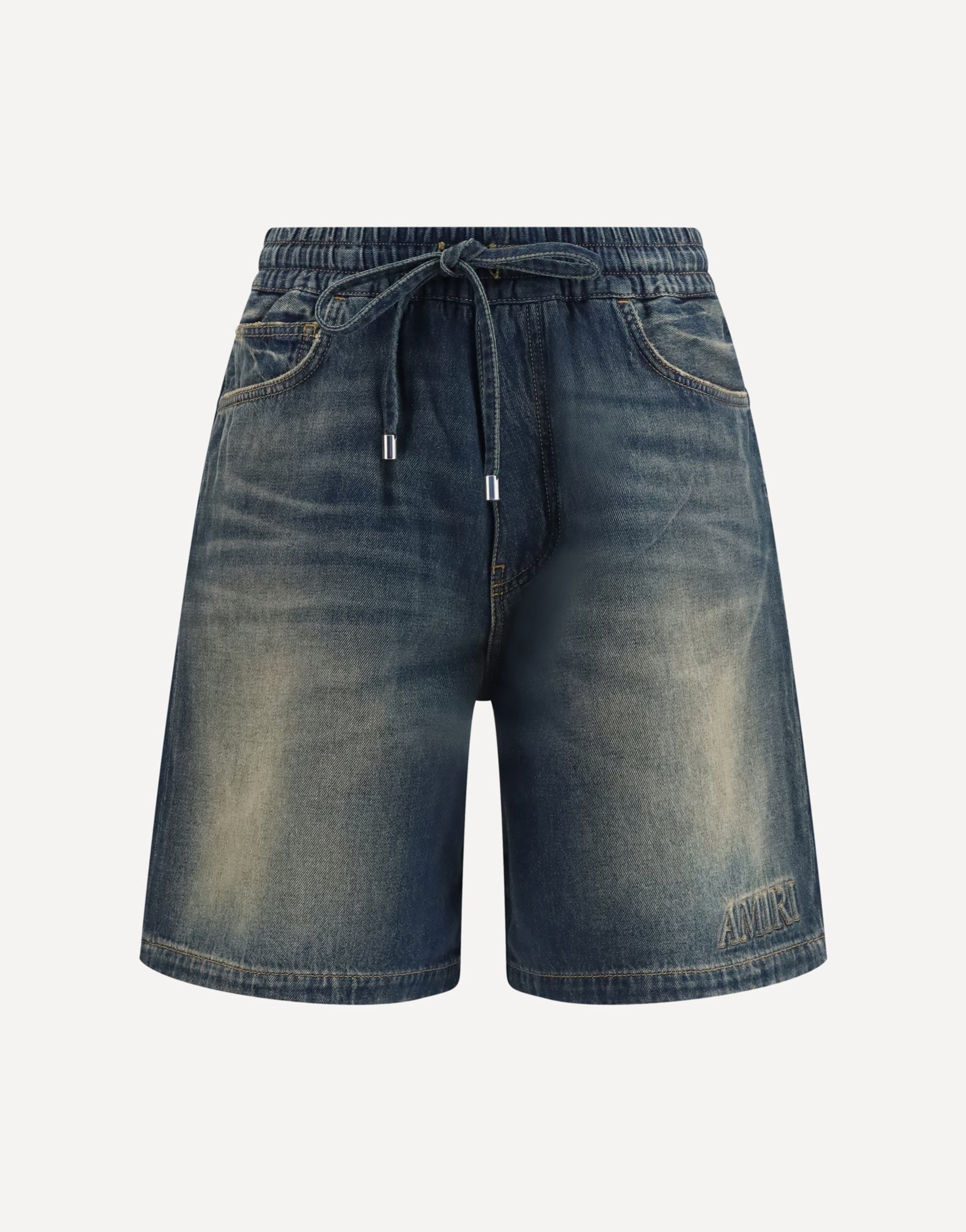 Amiri Amiri Drawstring Denim Shorts