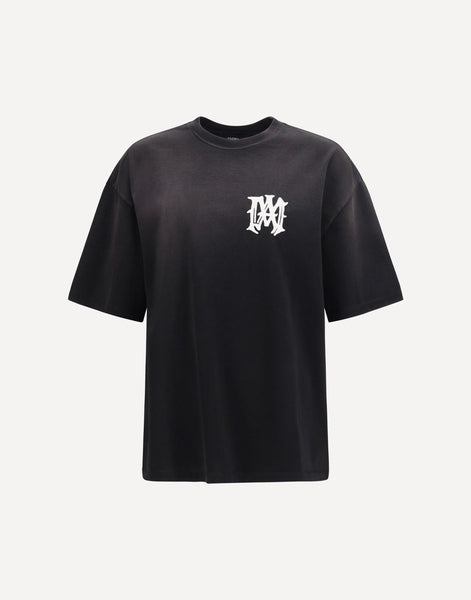 AMIRI スタッズ ロゴ Tシャツ ブラック amiri-hollywood-cotton-t-shirt