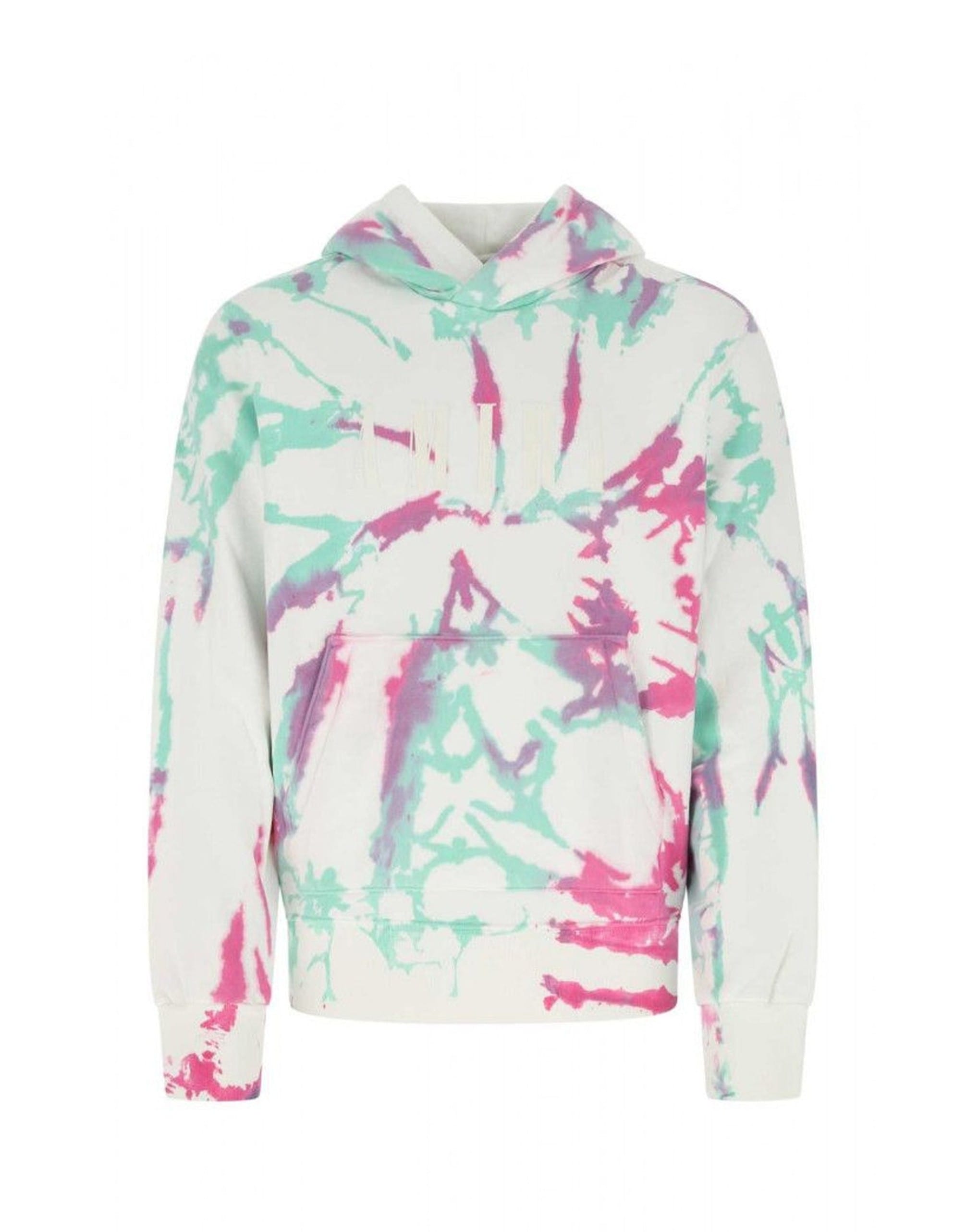 Amiri Logo Tie-Dye Hoodie Sweatshirt
