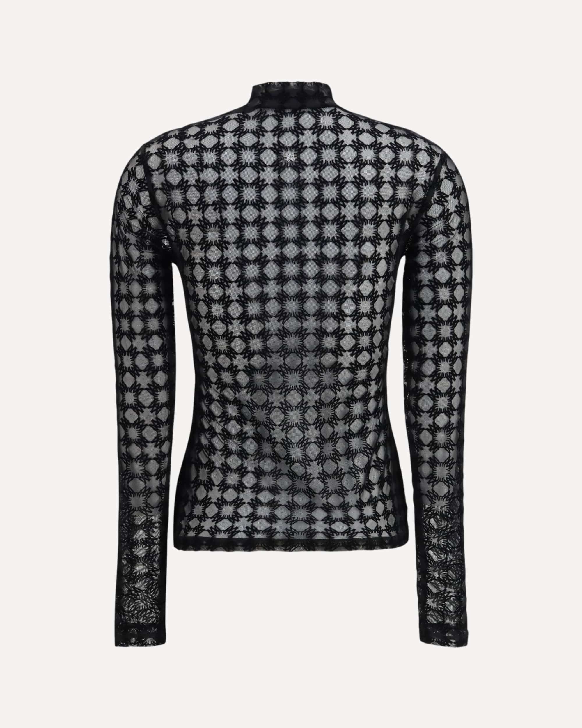 Amiri Semi-Transparent Top