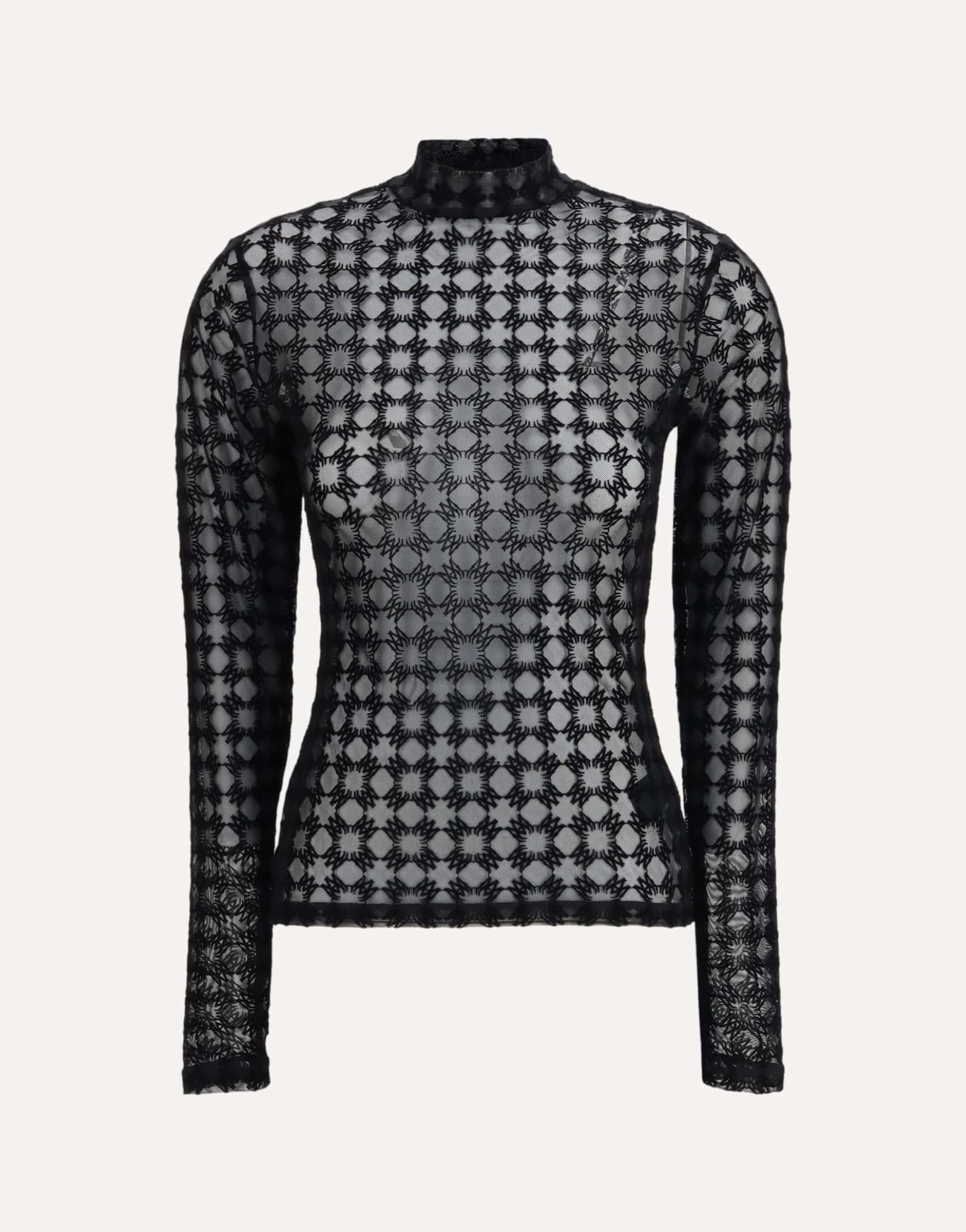 Amiri Semi-Transparent Top