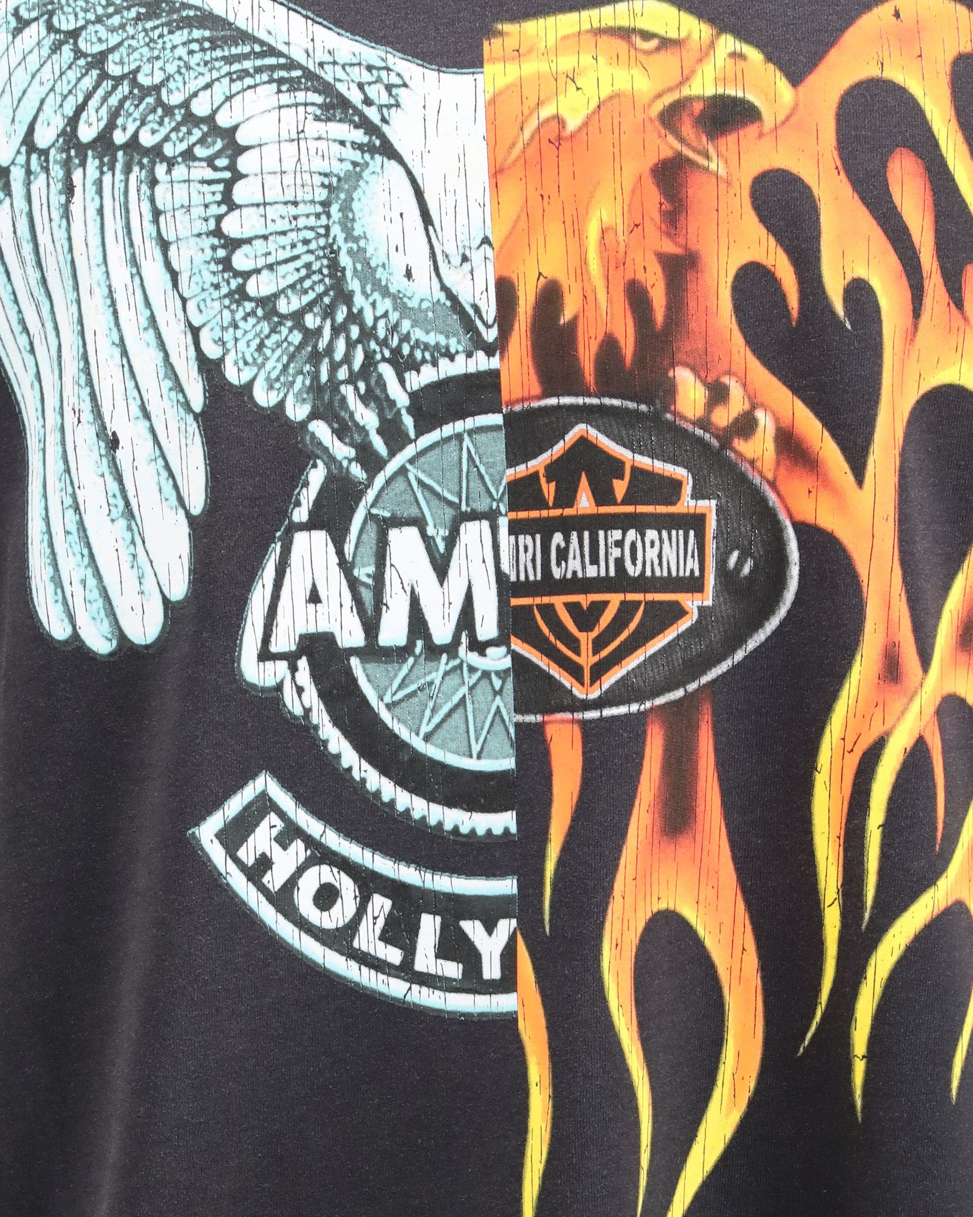 Amiri Spliced Logo T-Shirt