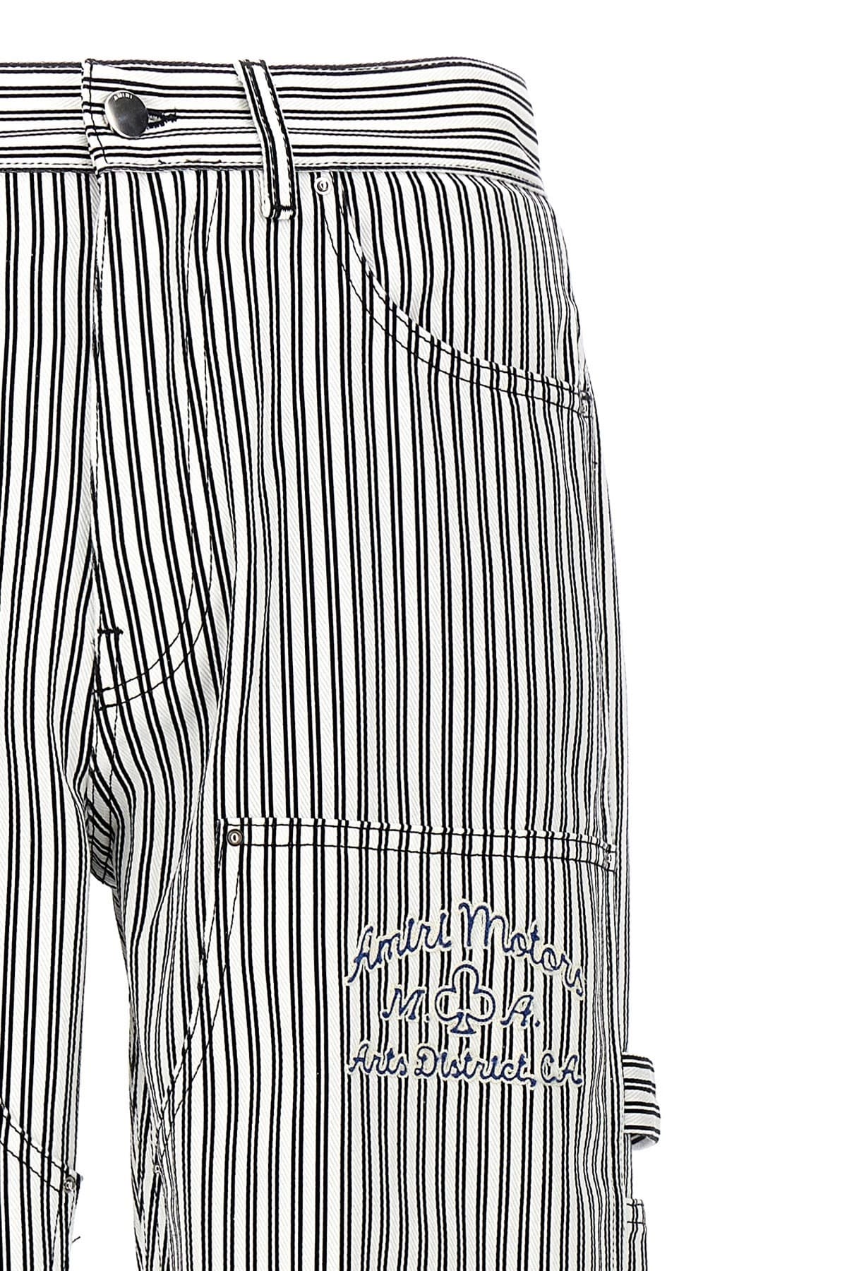 Amiri Amiri Striped Carpenter Pants