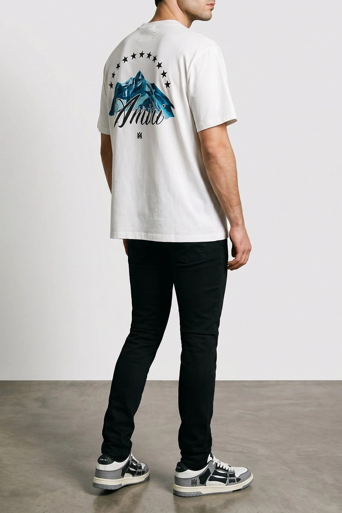 Amiri Tênis Cano Baixo Varsity Skel - alternate view