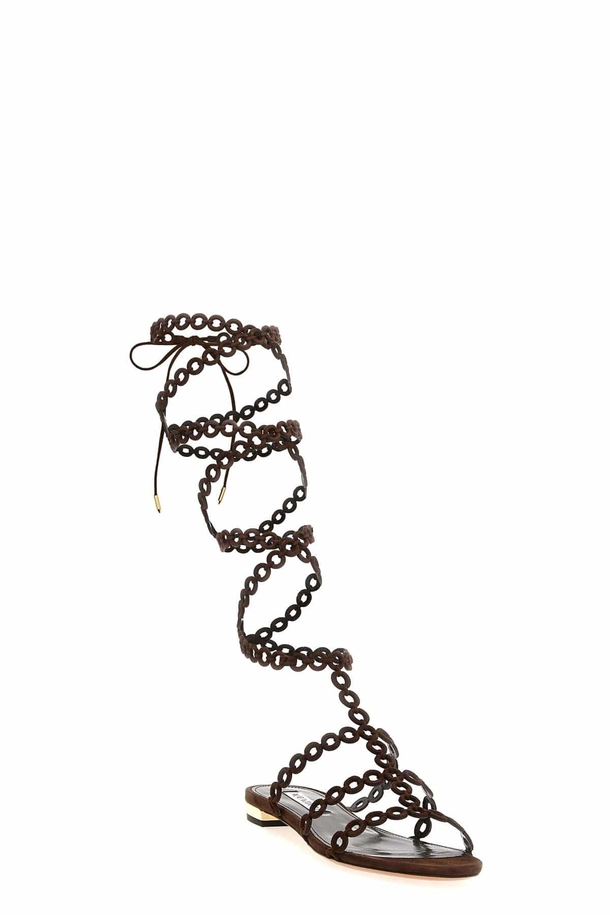 Aquazzura Aquazzura Infinity Chain Gladiator Sandals