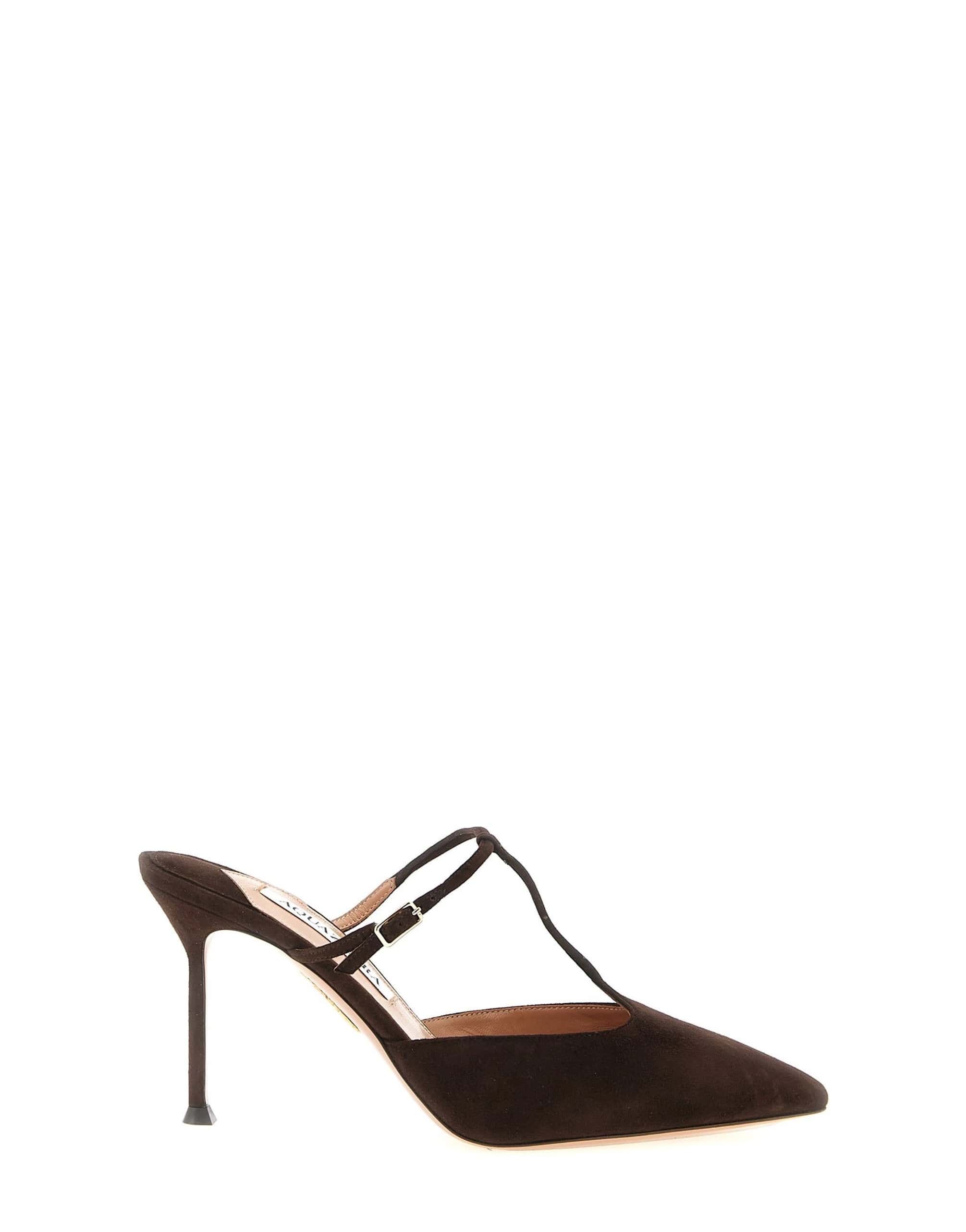 Aquazzura Aquazzura Sorbonne Suede Mules