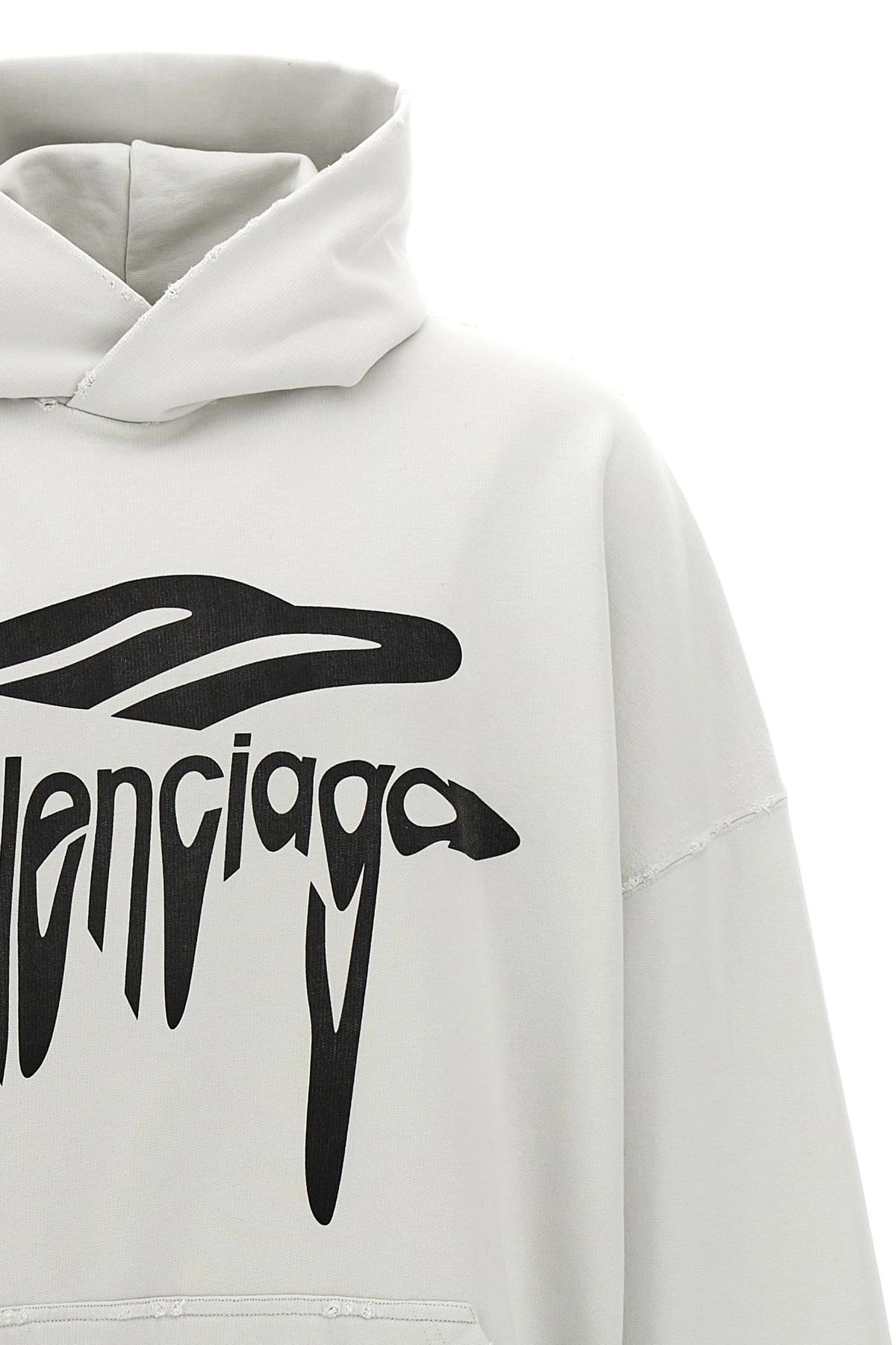 Balenciaga Balenciaga 3B Liquefied Hoodie