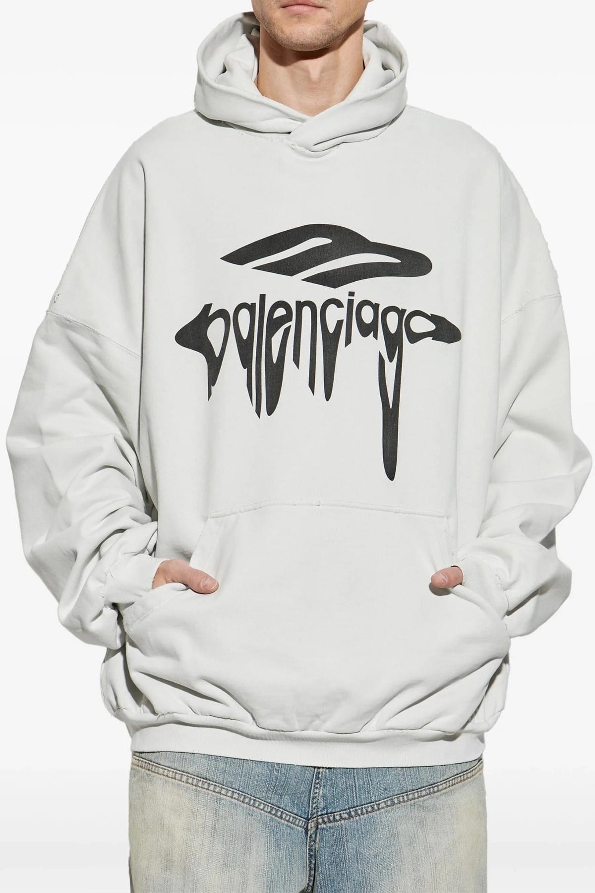 Balenciaga 3B Liquefied Hoodie - alternate view