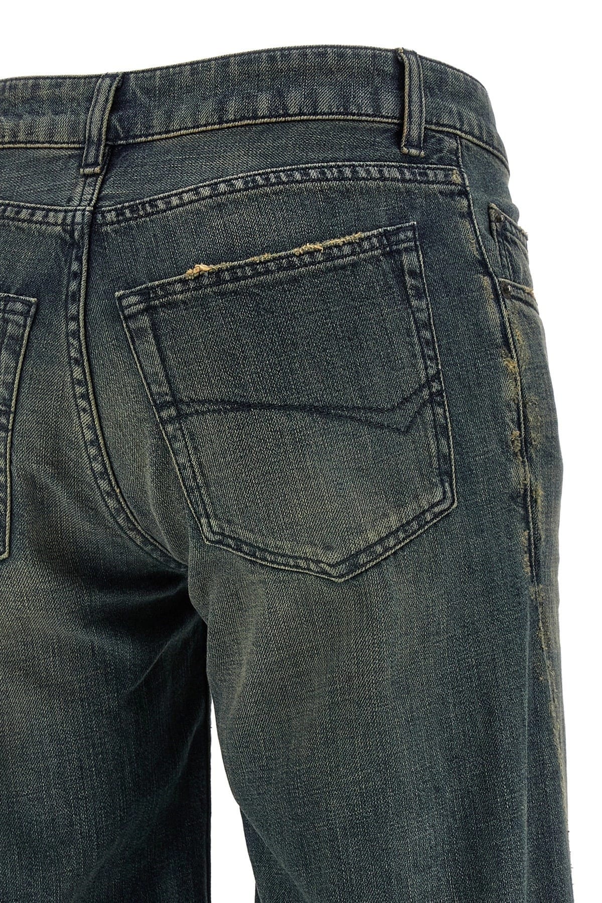 Balenciaga Balenciaga A Gamba Ampia Jeans