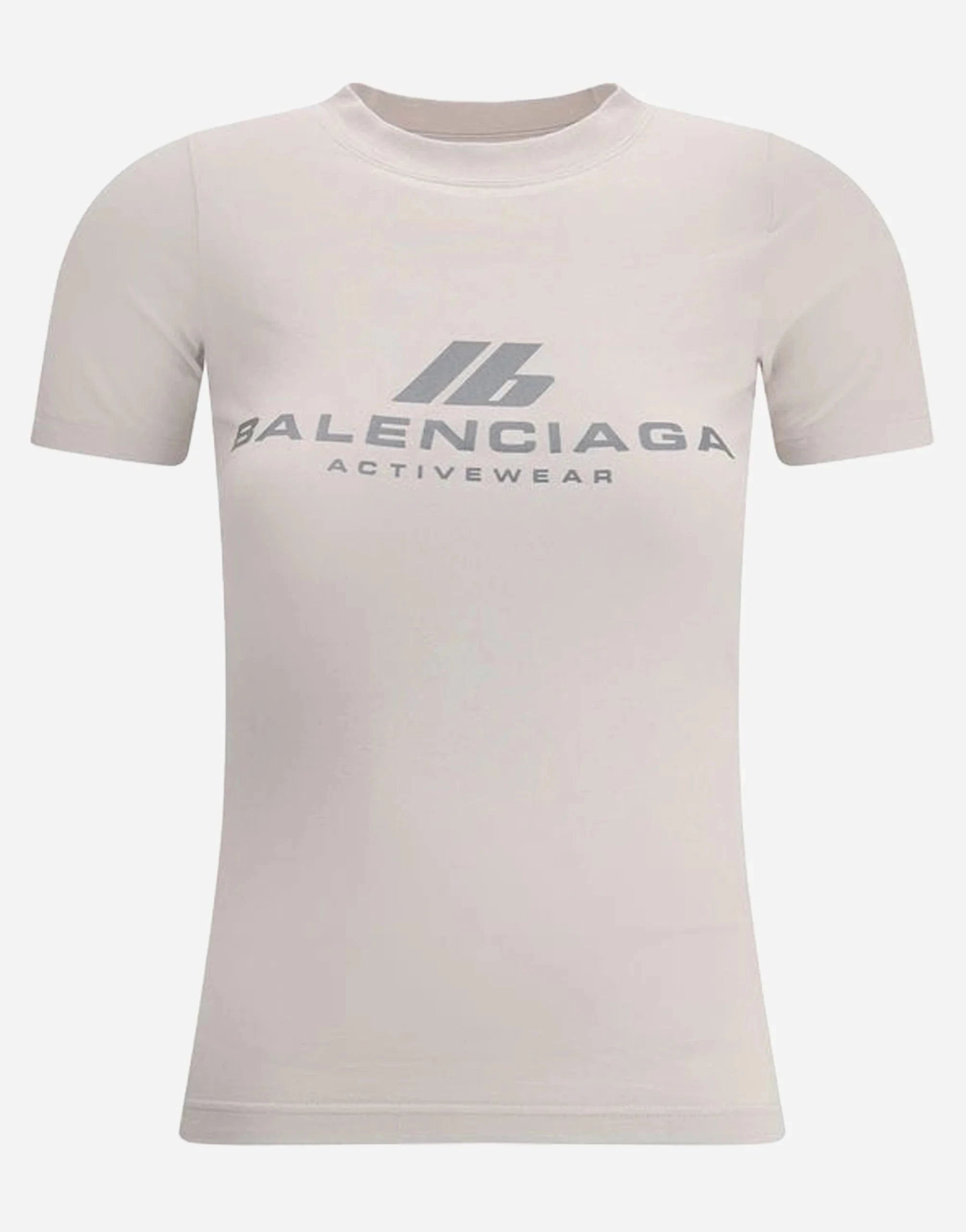 BALENCIAGA スウェット BALENCIAGA Intertwined Oversized Logo-Print Ribbed Cotton