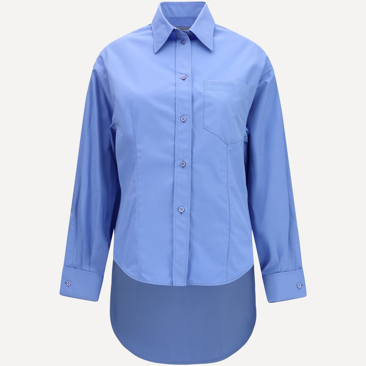 balenciaga dress shirt womens Balenciaga Hybrid Shirt Dress