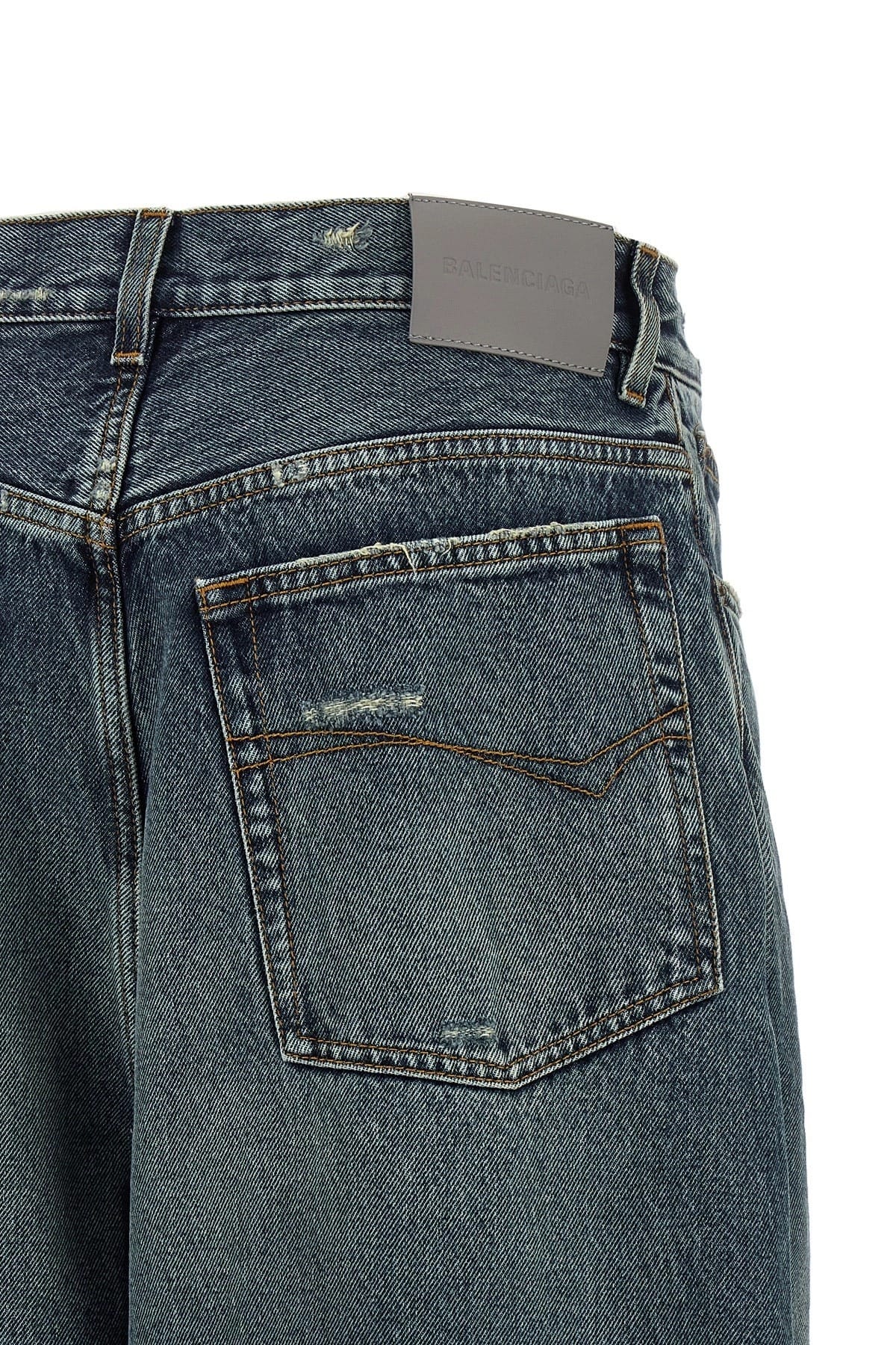 Balenciaga Balenciaga Baggy Stone-Washed Jeans