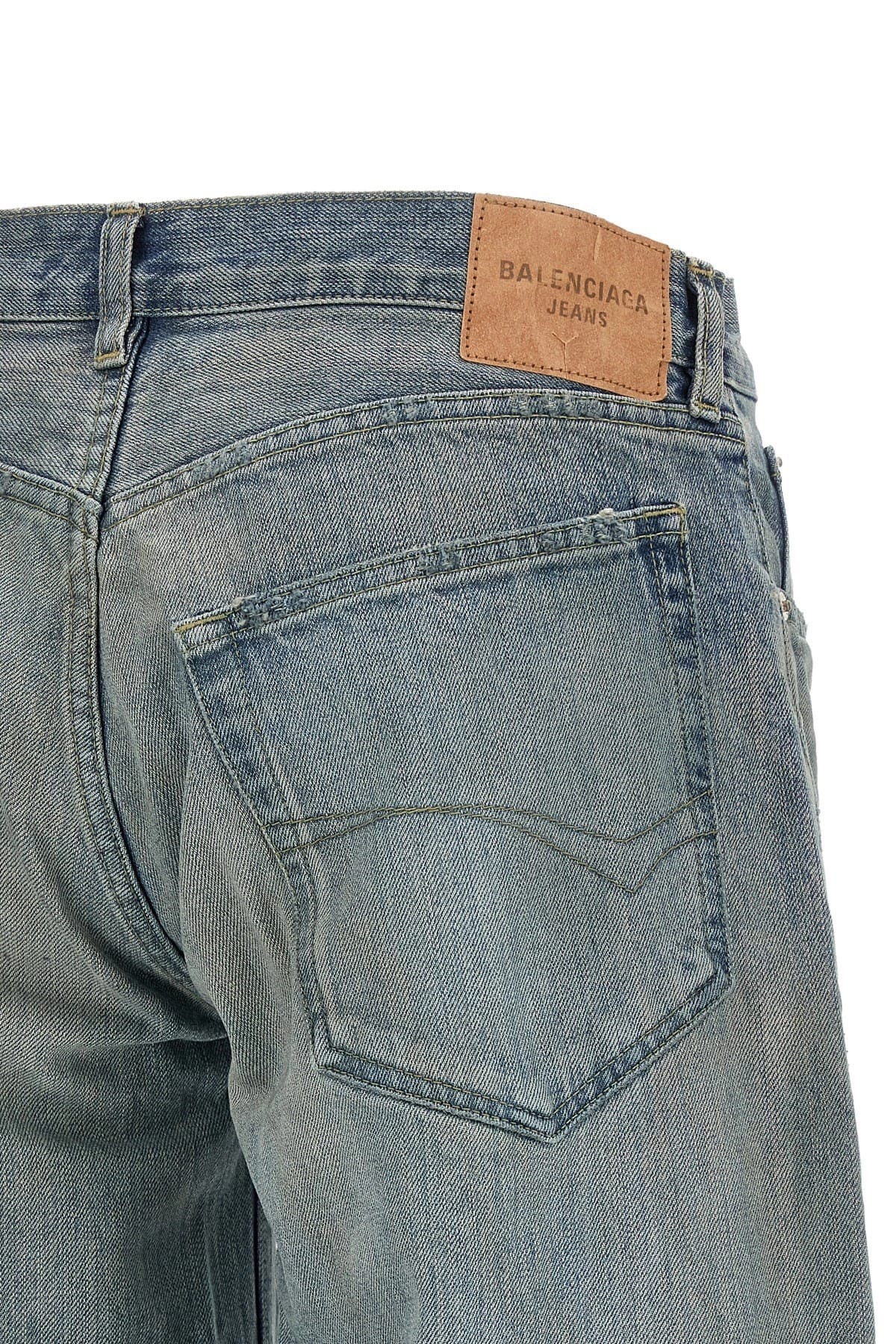 Balenciaga Balenciaga Baggy Wide-Leg Jeans