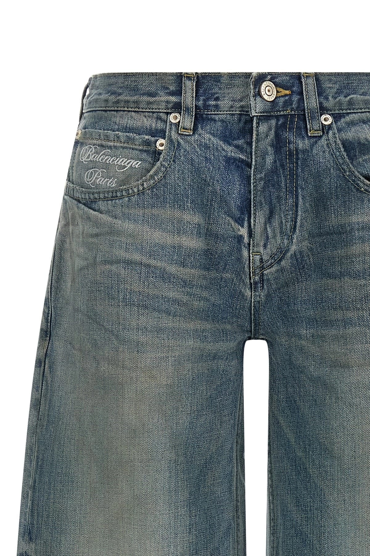 Balenciaga Balenciaga Baggy Wide-Leg Jeans