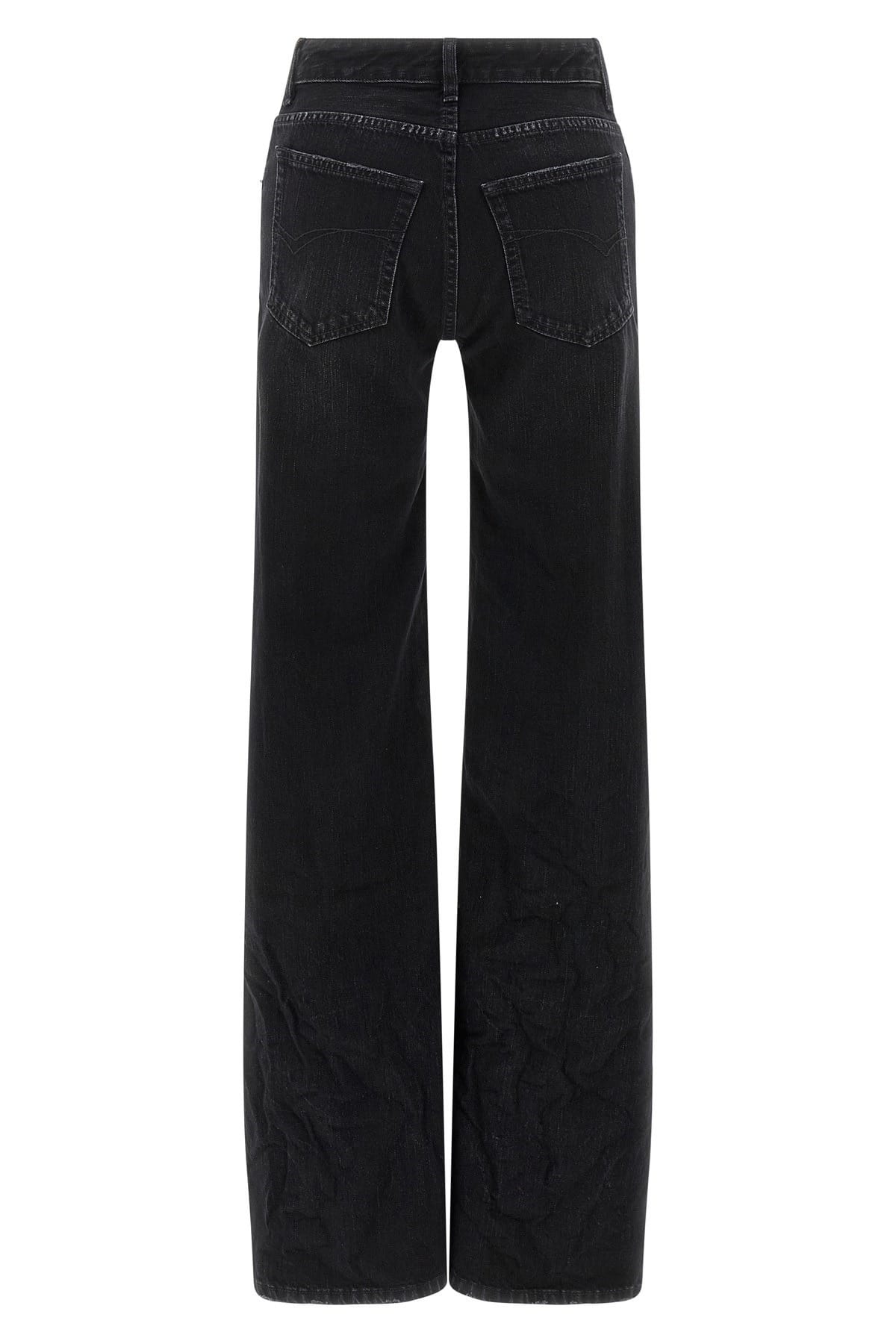 Balenciaga Jean noir à jambe large - alternate view
