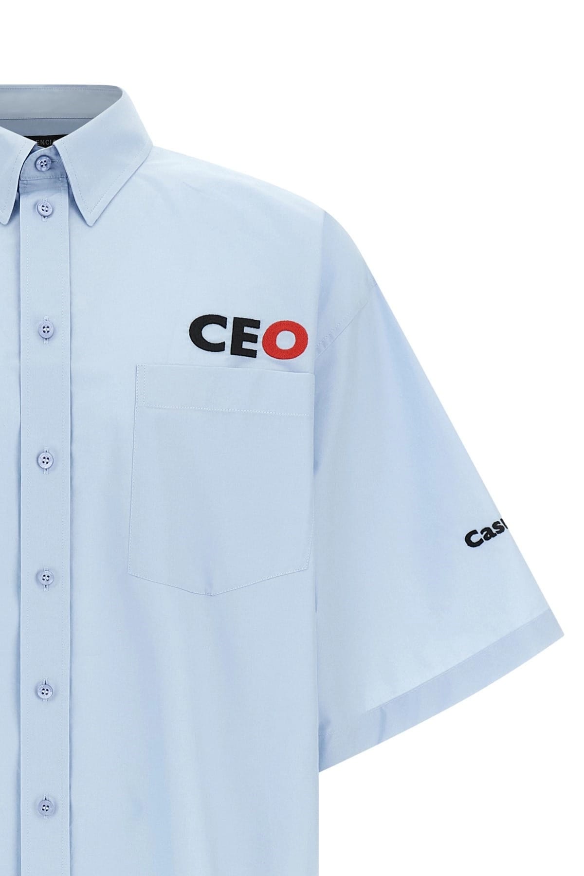 Balenciaga Balenciaga Ceo Uniform Logo Shirt