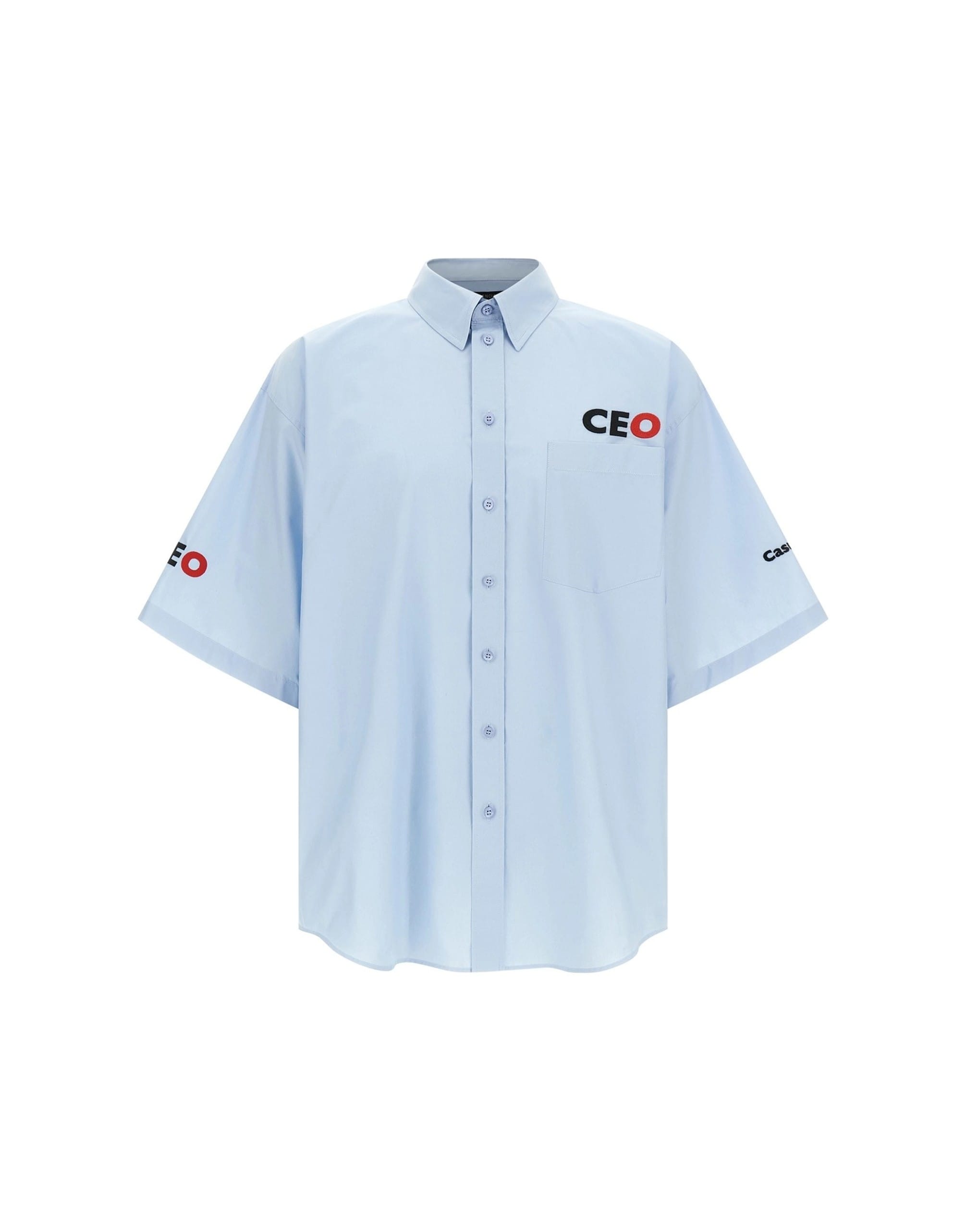 Balenciaga Balenciaga Ceo Uniform Logo Shirt