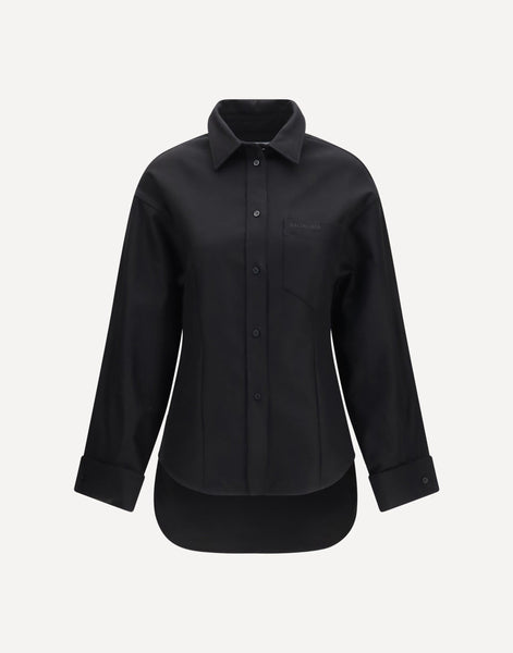 BALENCIAGA シャツ 長袖 37 Balenciaga クラシック長袖シャツ | Sendegaro JP