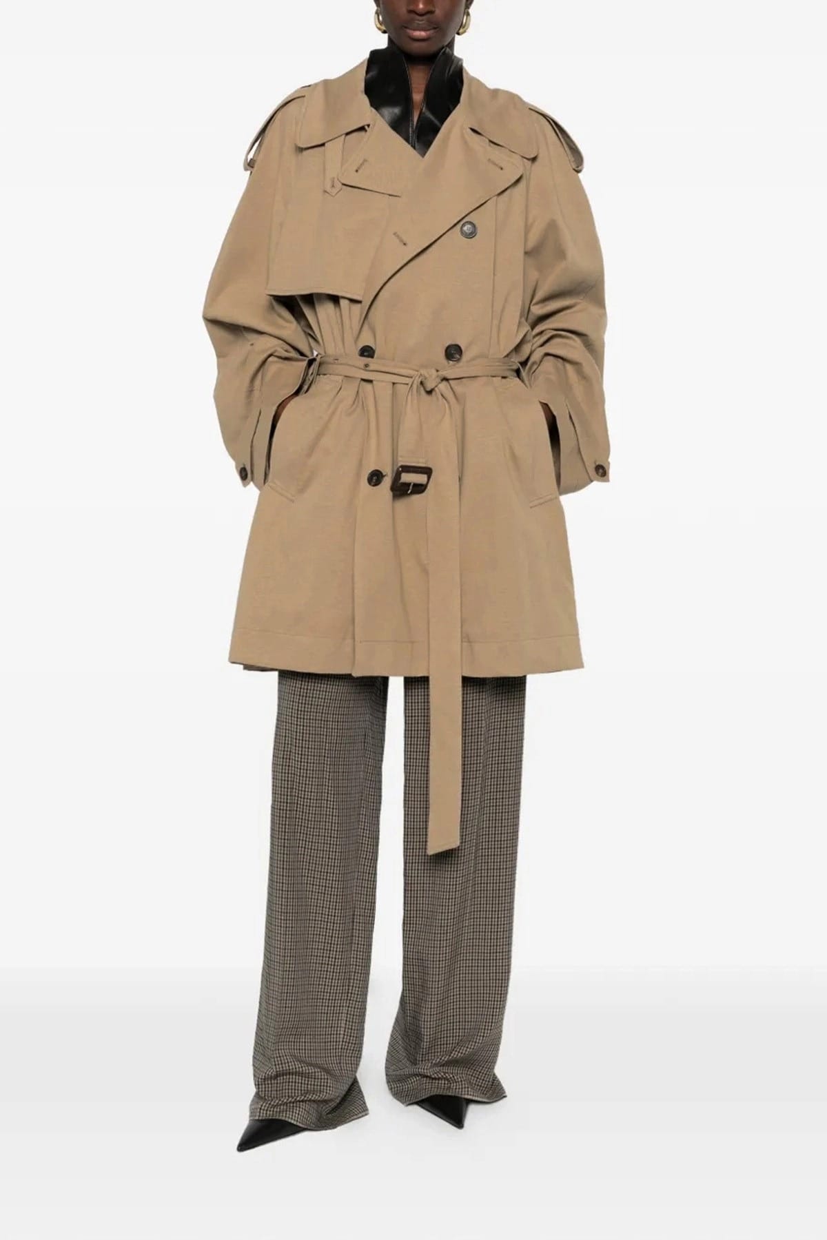 Balenciaga Cotton Trench Coat - alternate view