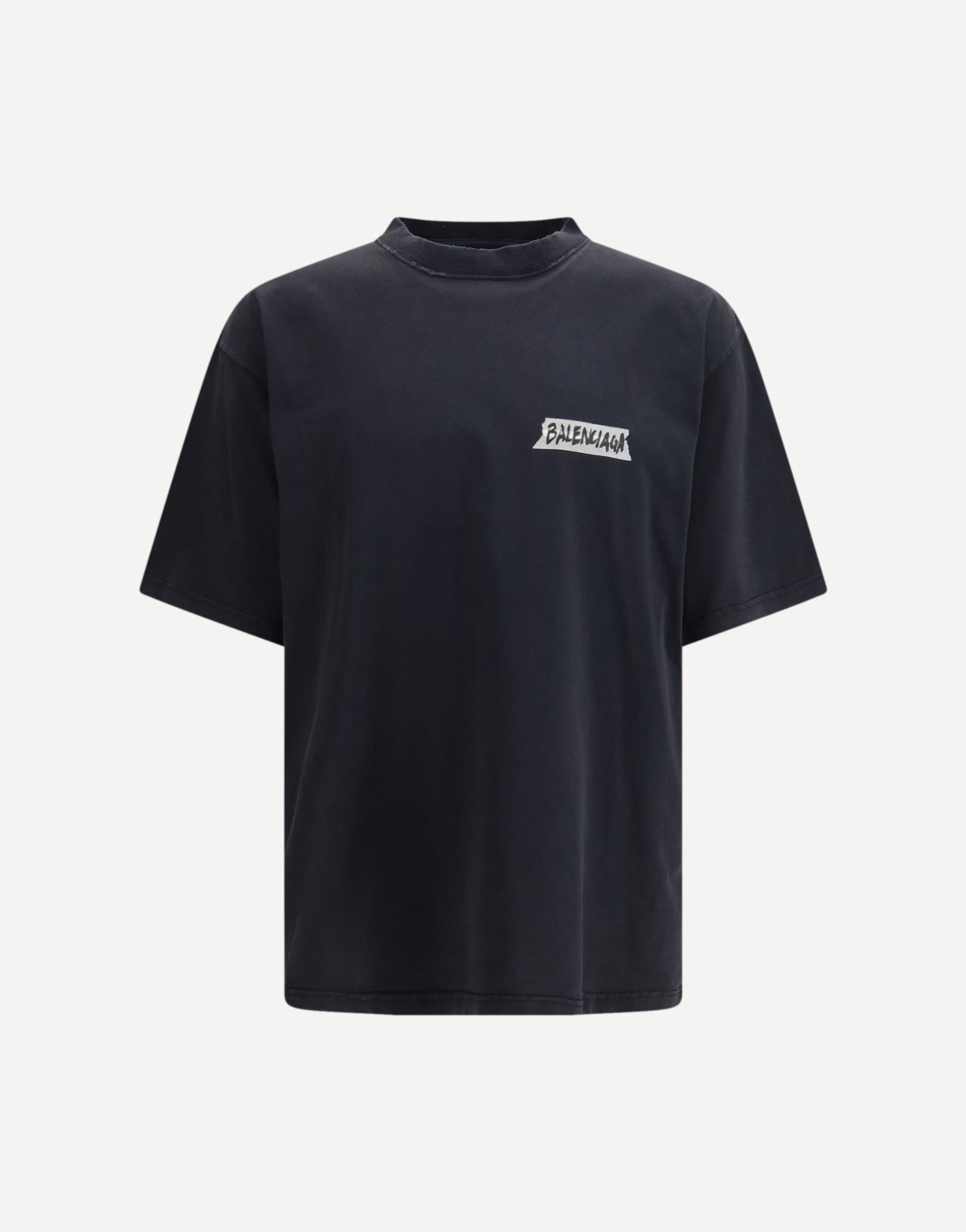 Balenciaga コットン クルーネックTシャツ | Sendegaro JP