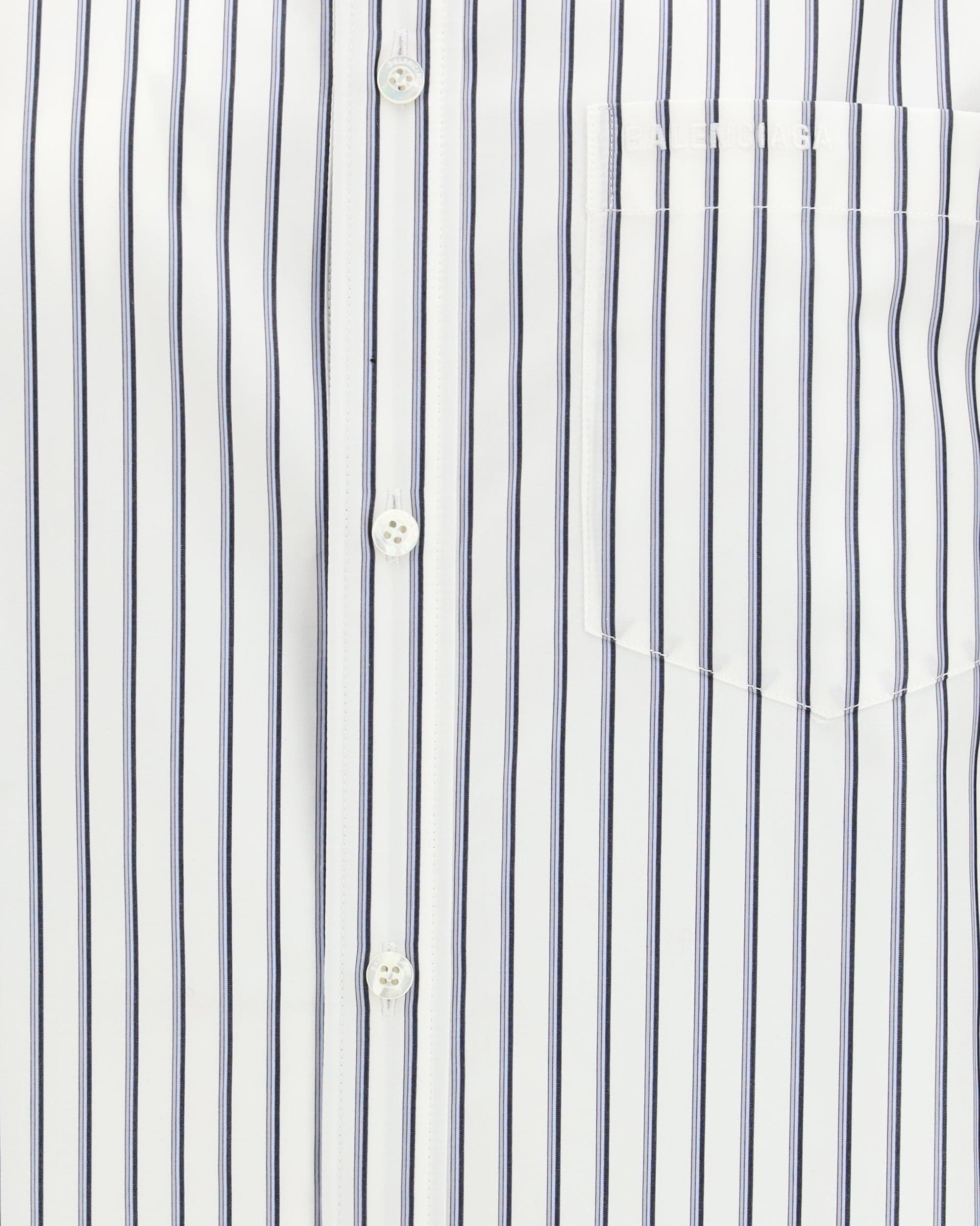Balenciaga Cuffed Sleeve Shirt