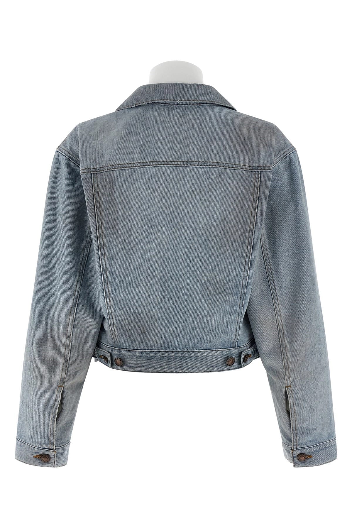 Balenciaga Balenciaga Double Layer Denim Jacket
