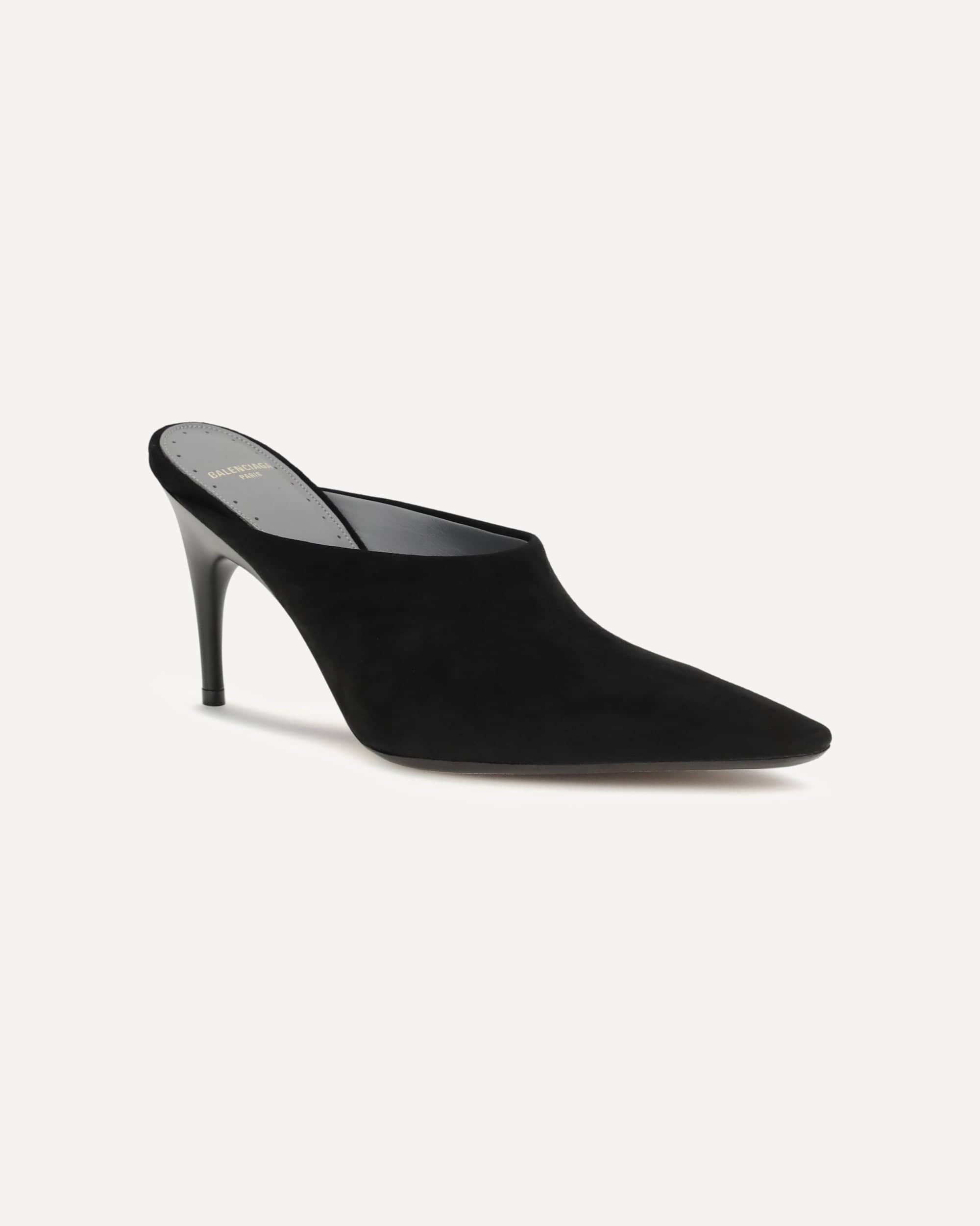 Balenciaga デュシェス スエード ミュール パンプス | Sendegaro JP