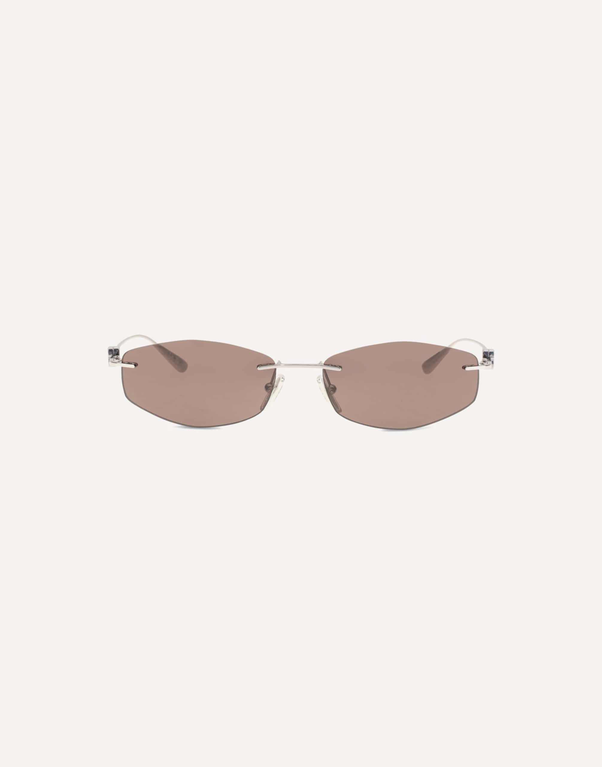 Balenciaga Geometric Oval Sunglasses