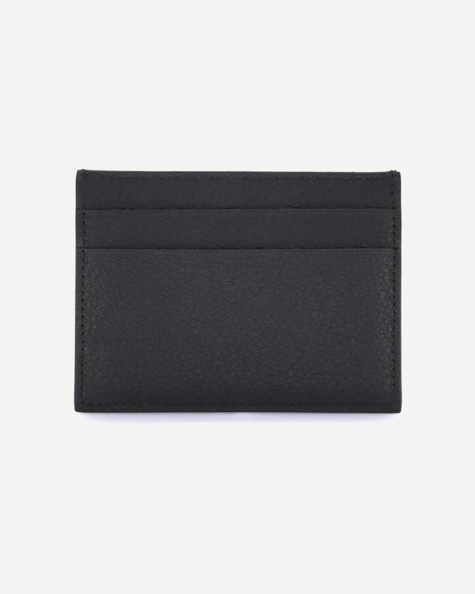 Balenciaga Grained Calfskin Leather Card Holder