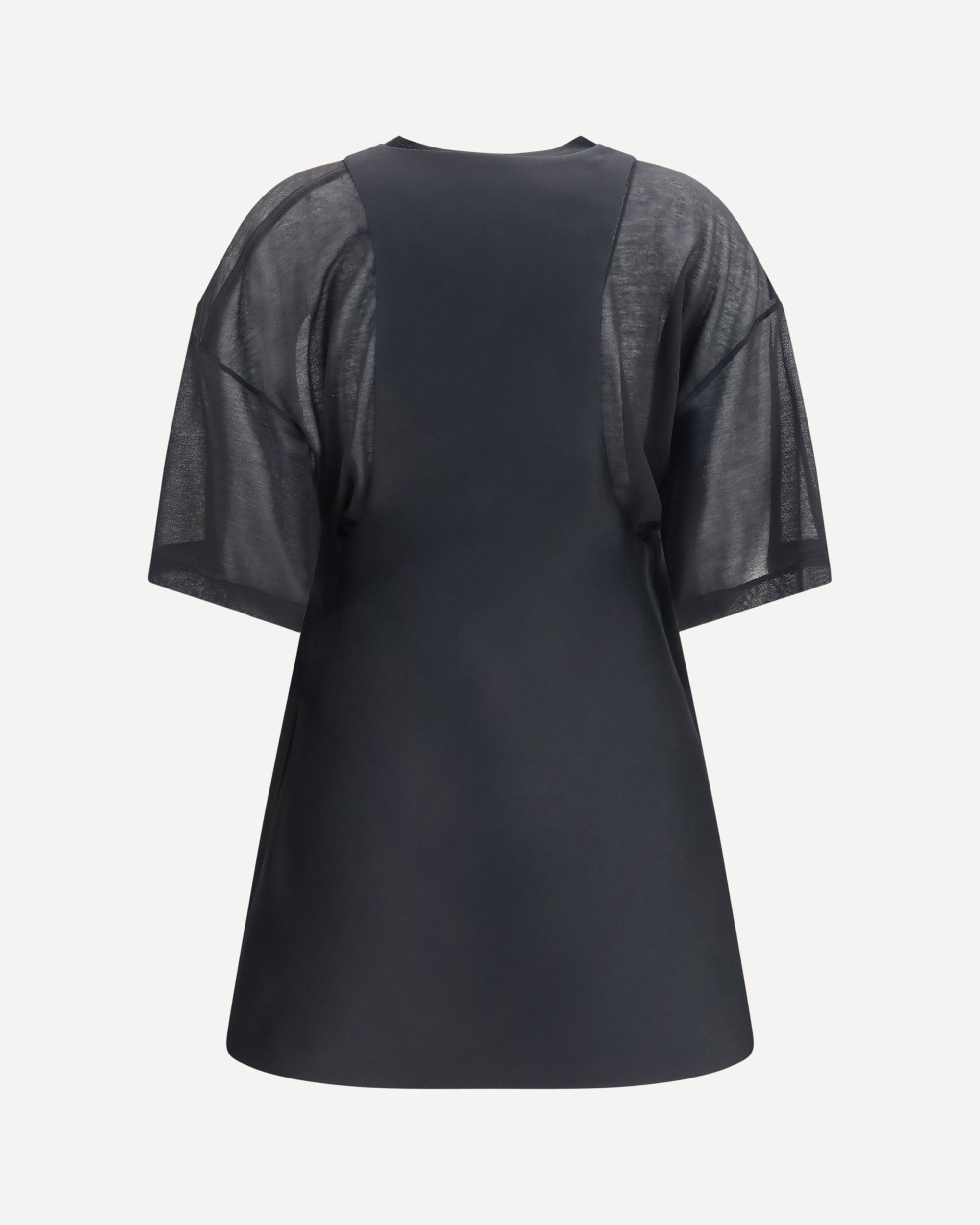 Balenciaga Hybrid Dress With Sheer T-Shirt - alternate view