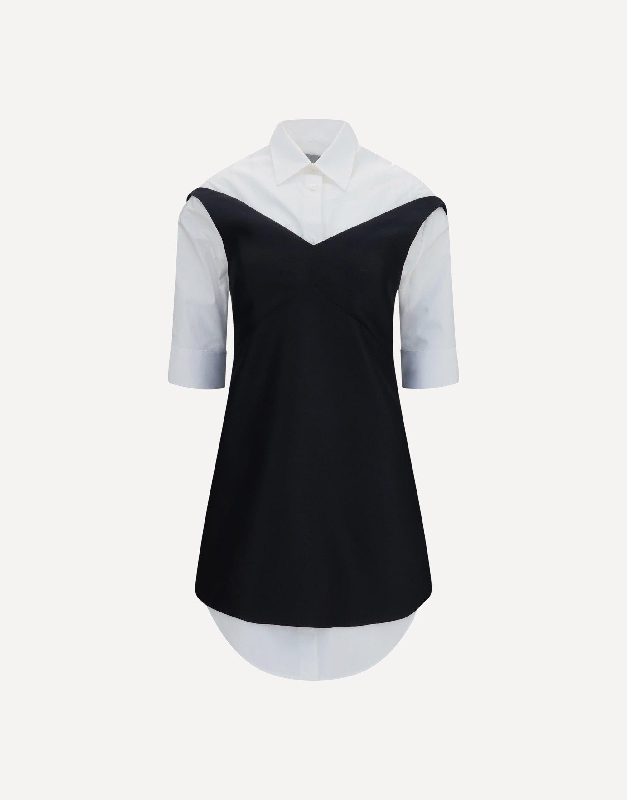 Balenciaga abito chemisier ibrido mini