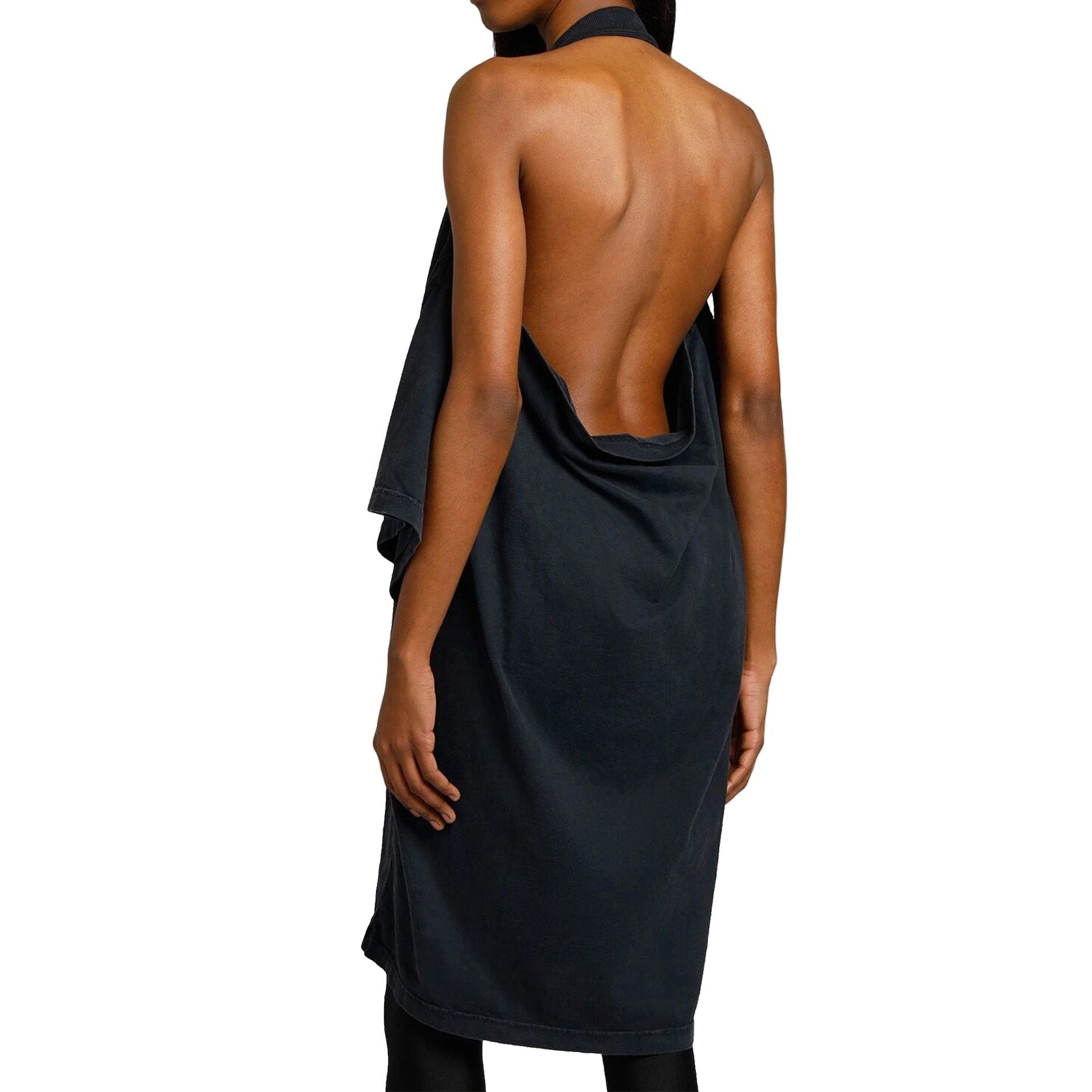 balenciaga shirt dress Hybrid It also has a chest patch pocket and curved hem. Balenciaga Shirt Dress - Black