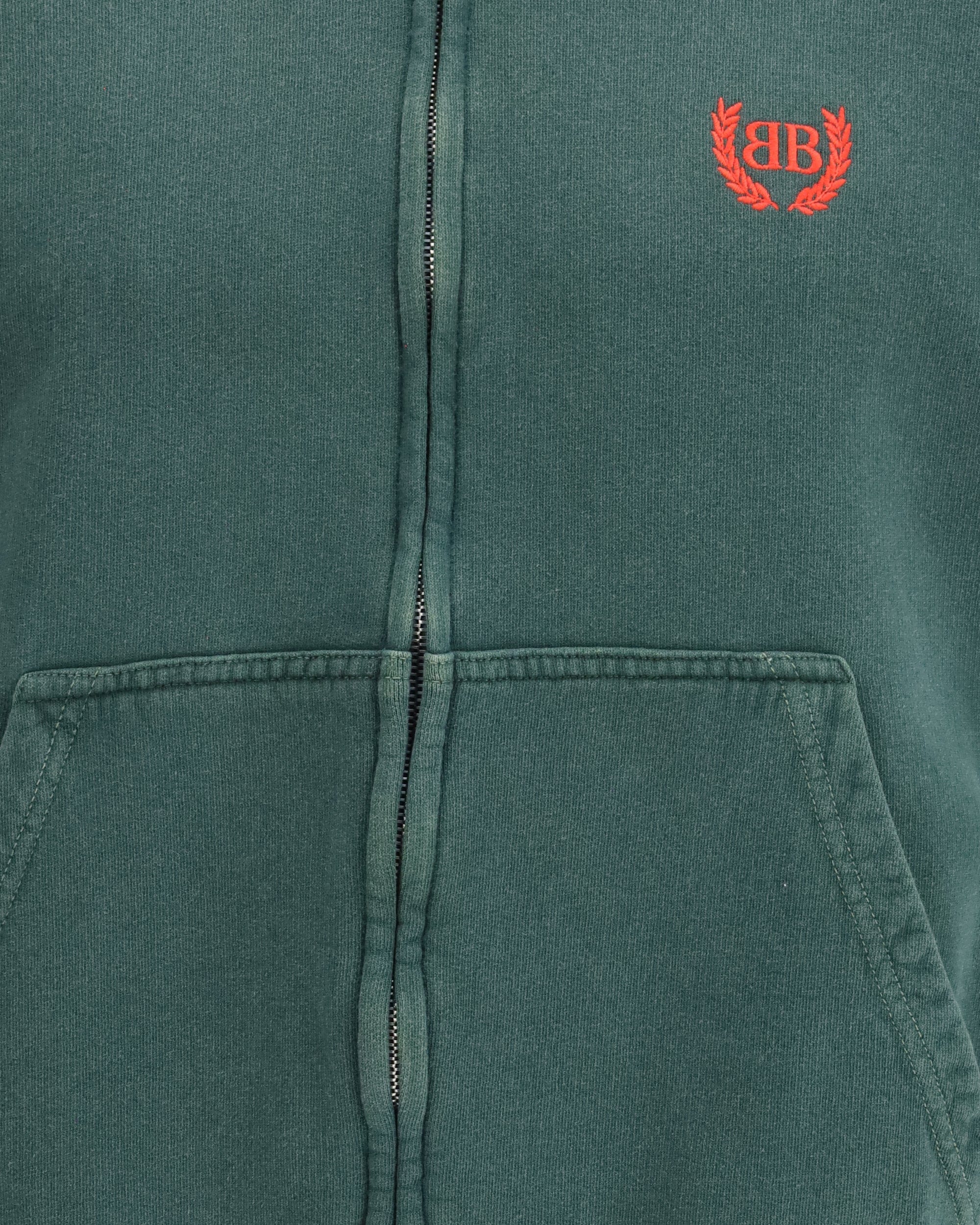 Balenciaga Laurel Classic Zip-Up Hoodie