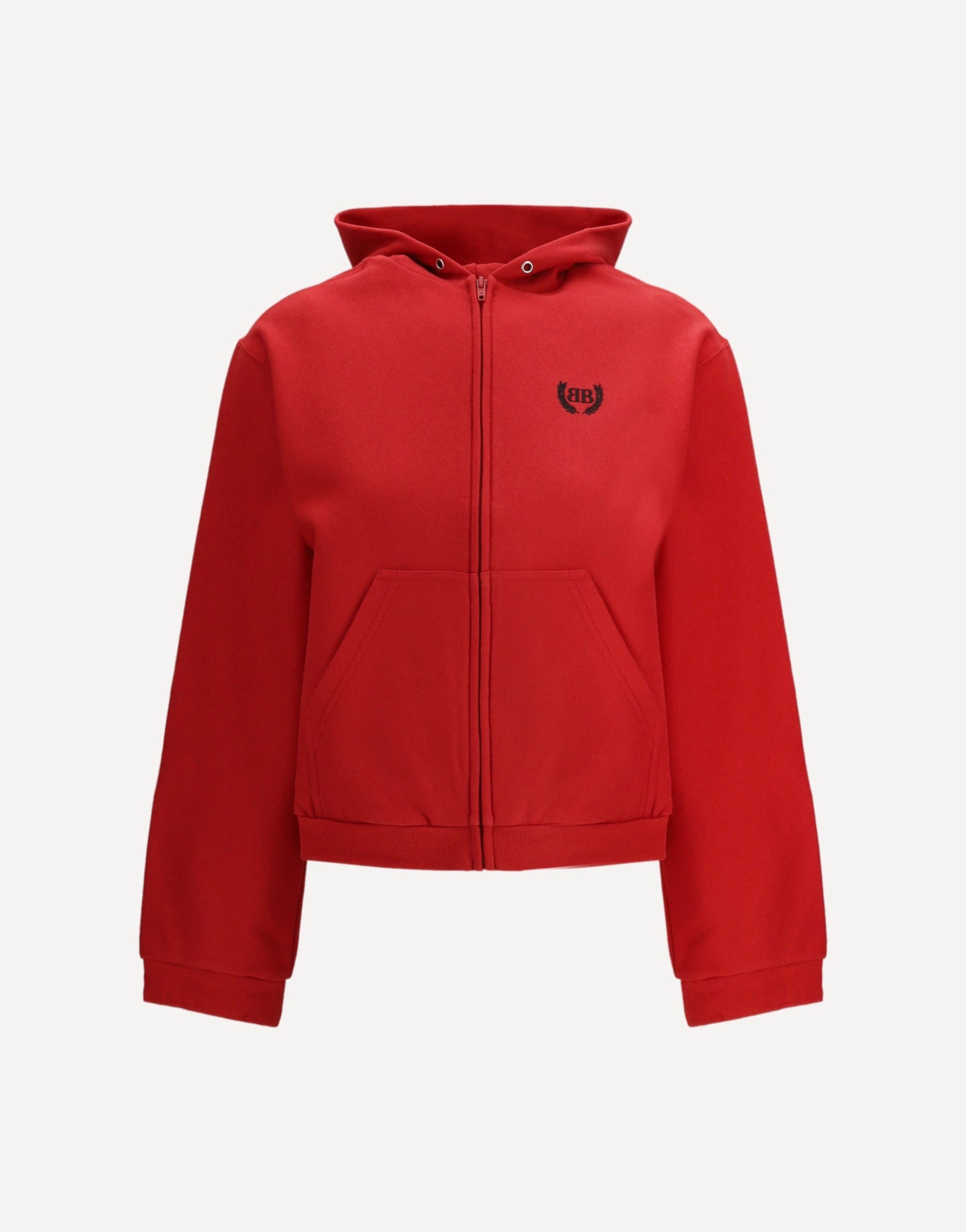 Balenciaga Laurel Classic Zip-Up Hoodie