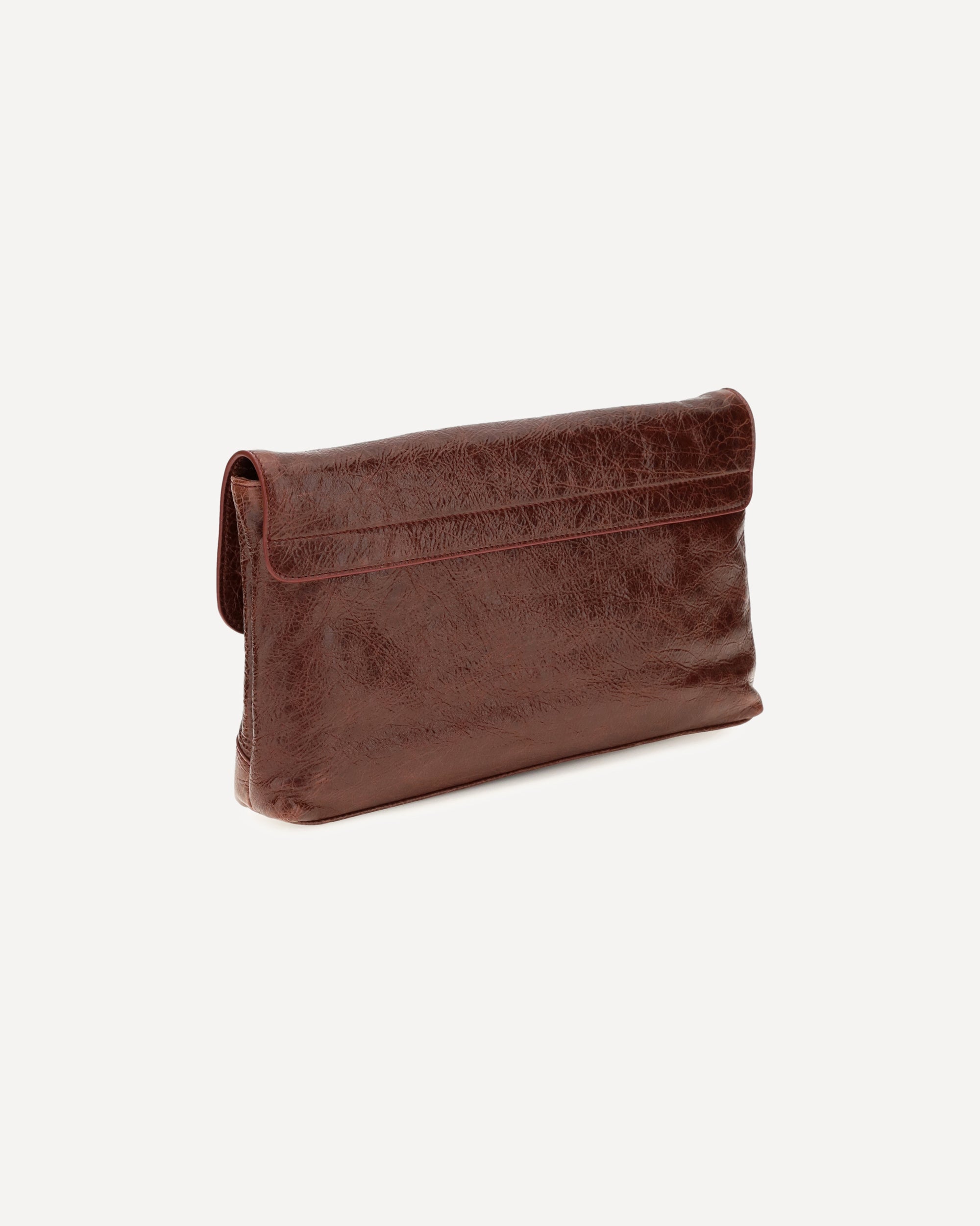Balenciaga Le City Clutch In Lambskin