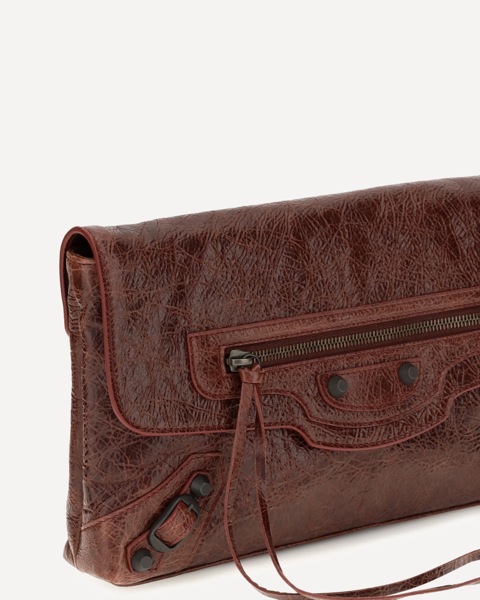 Balenciaga Le City Clutch In Lambskin