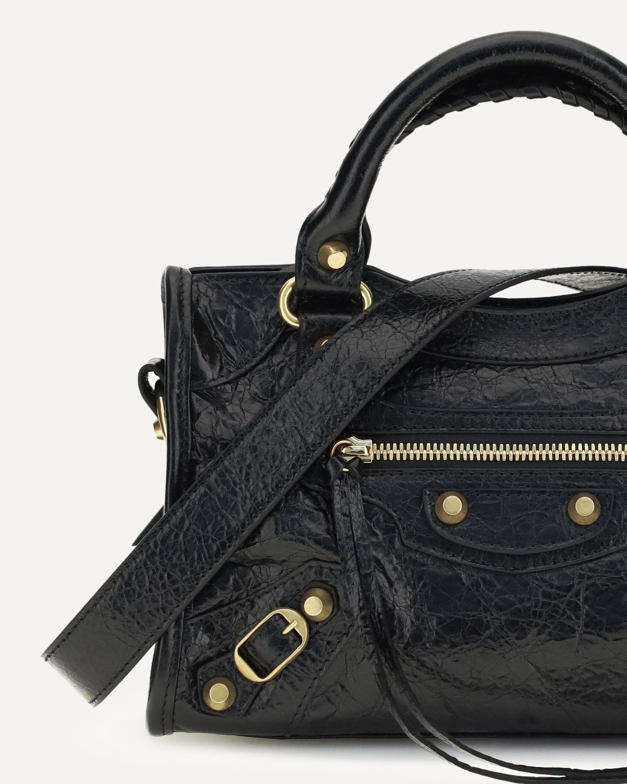 Balenciaga Le City Mini Leather Handbag
