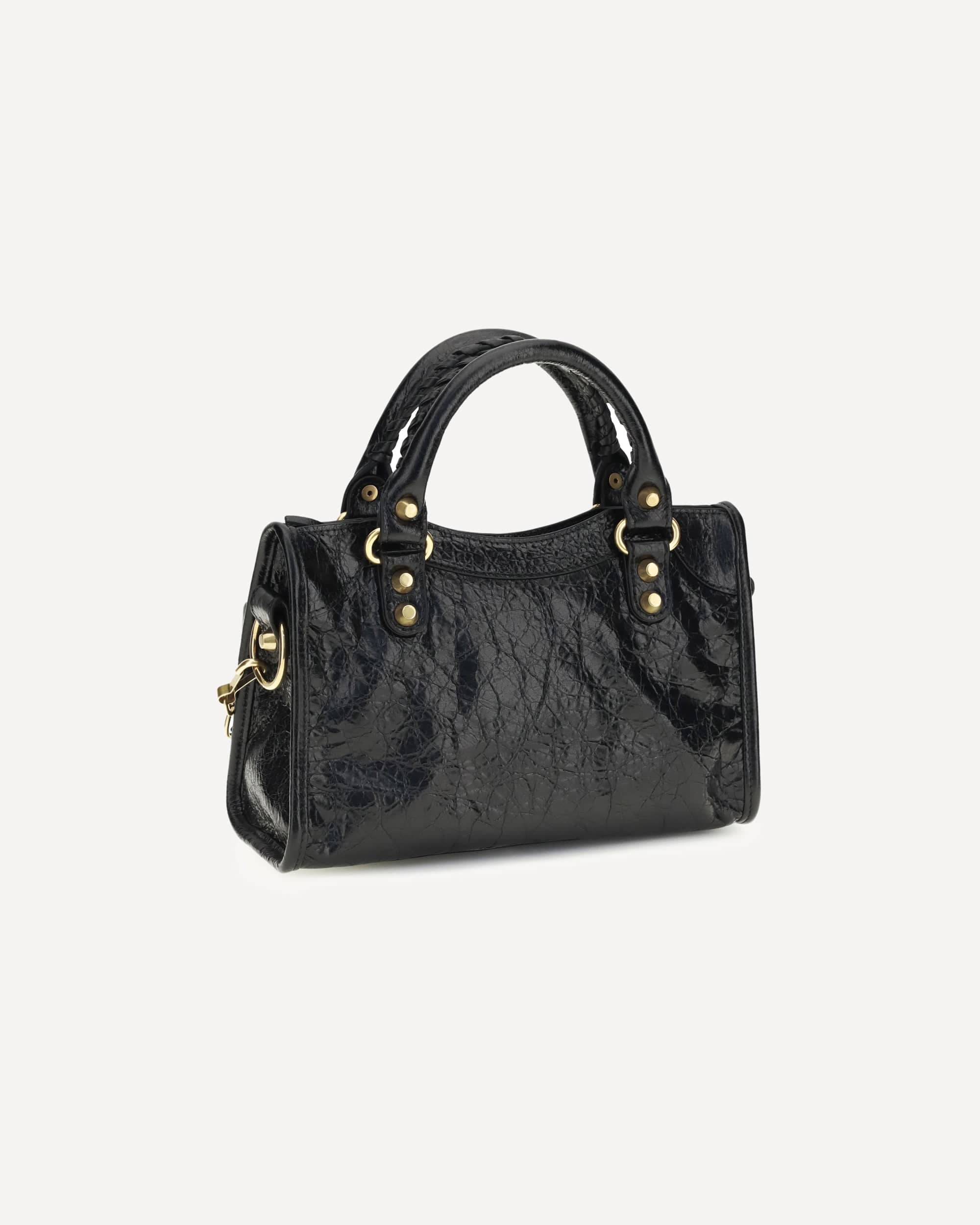 Balenciaga Le City Mini Leather Handbag