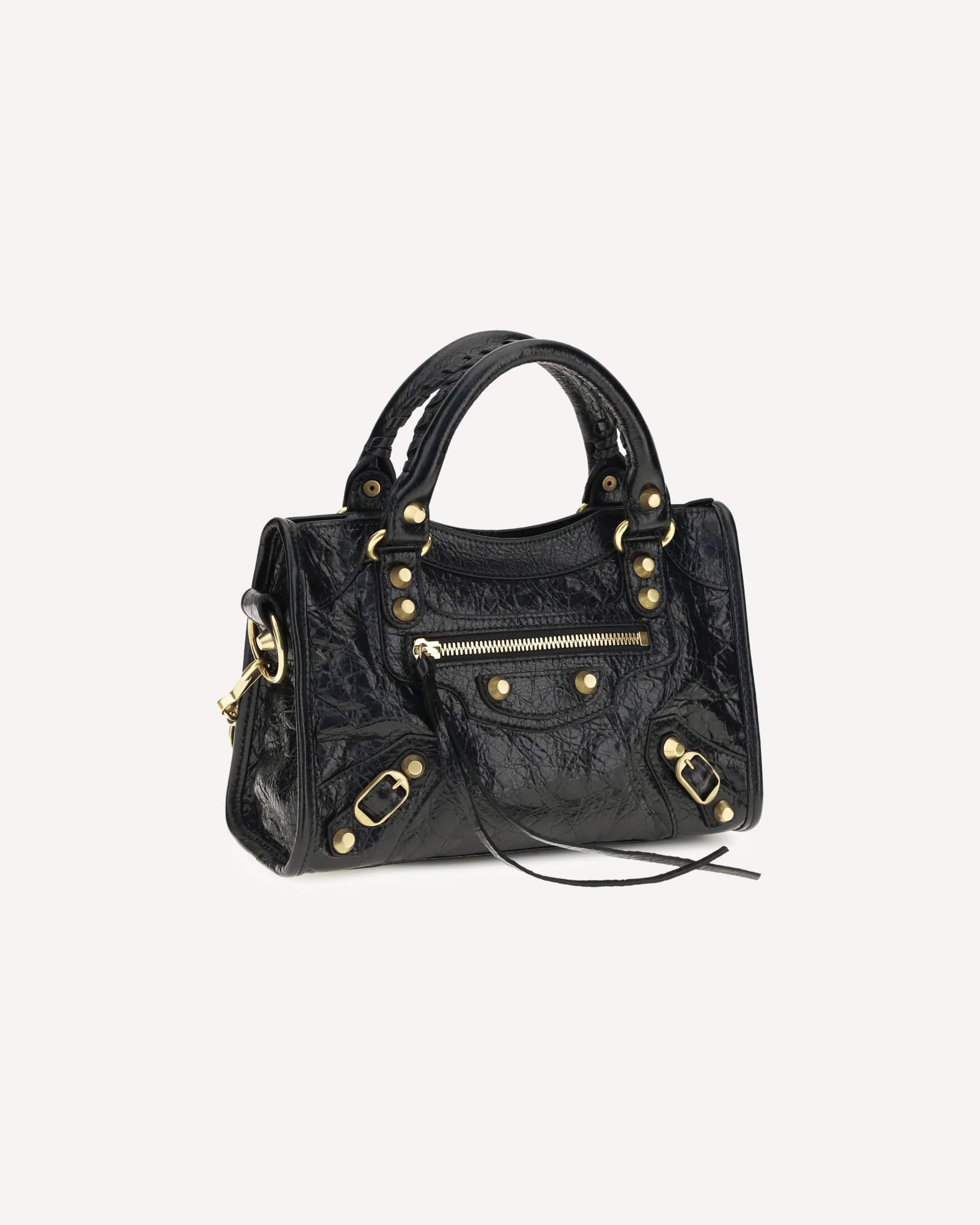 Balenciaga ル・シティ ミニ レザー ハンドバッグ | Sendegaro JP