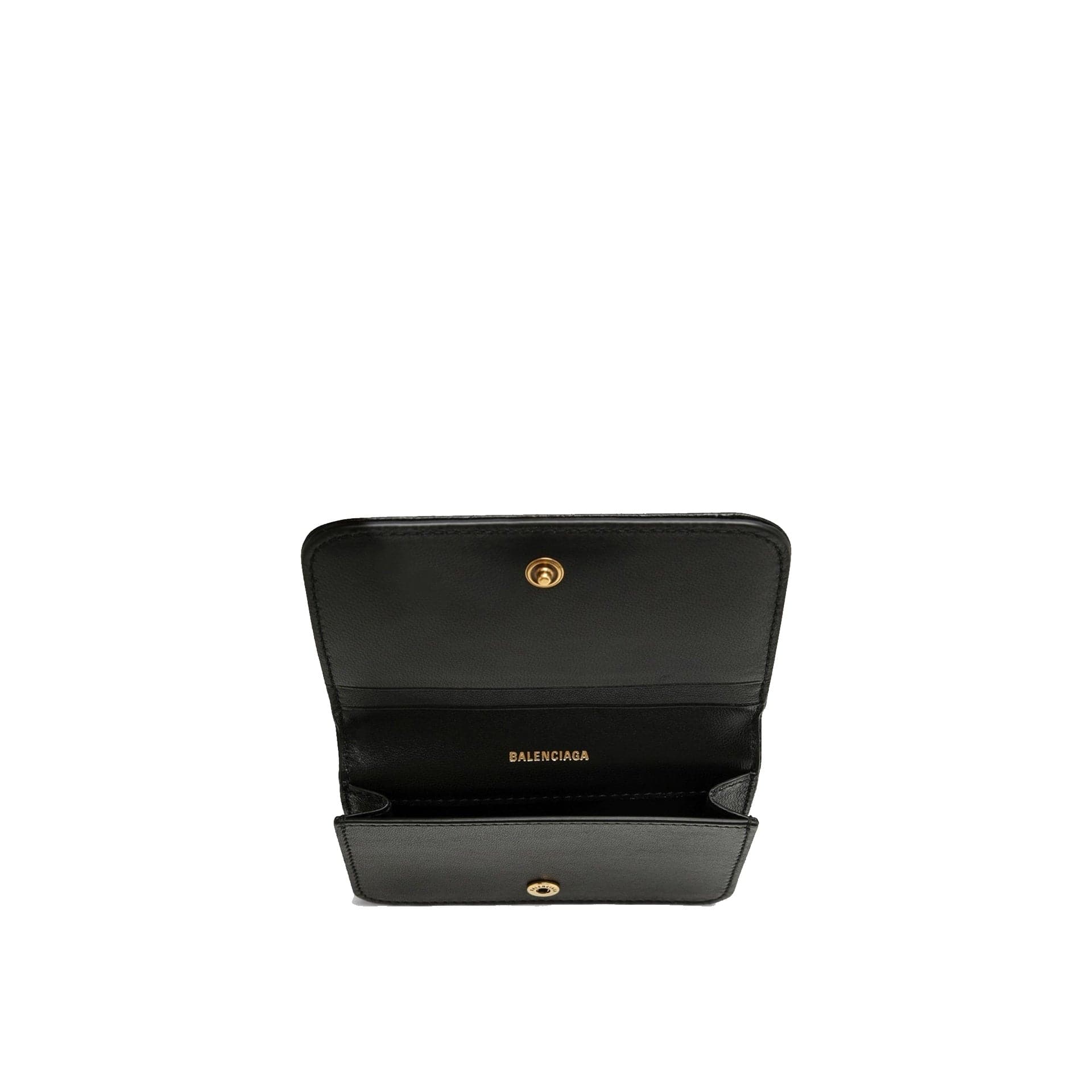 Balenciaga Leather Bb Wallet Card Holder